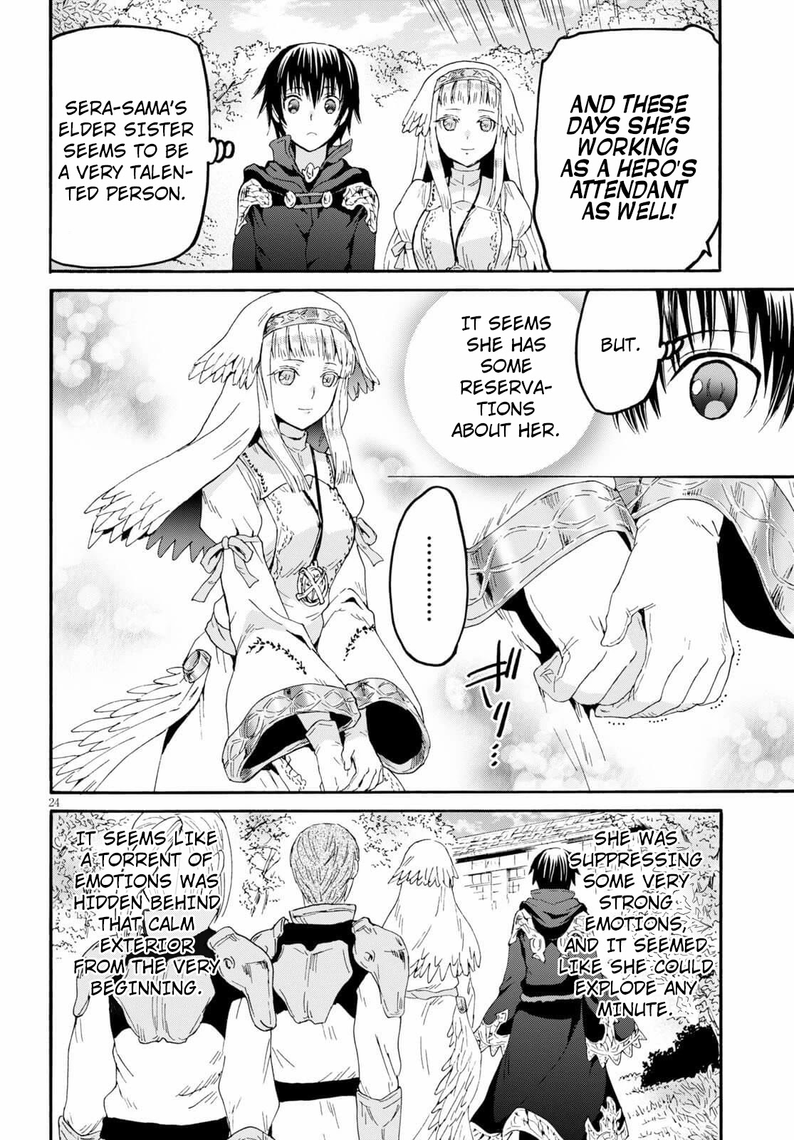 Death March kara Hajimaru Isekai Kyousoukyoku Chapter 67 page 23 - Chapter 67: Sera of the Tenion Temple