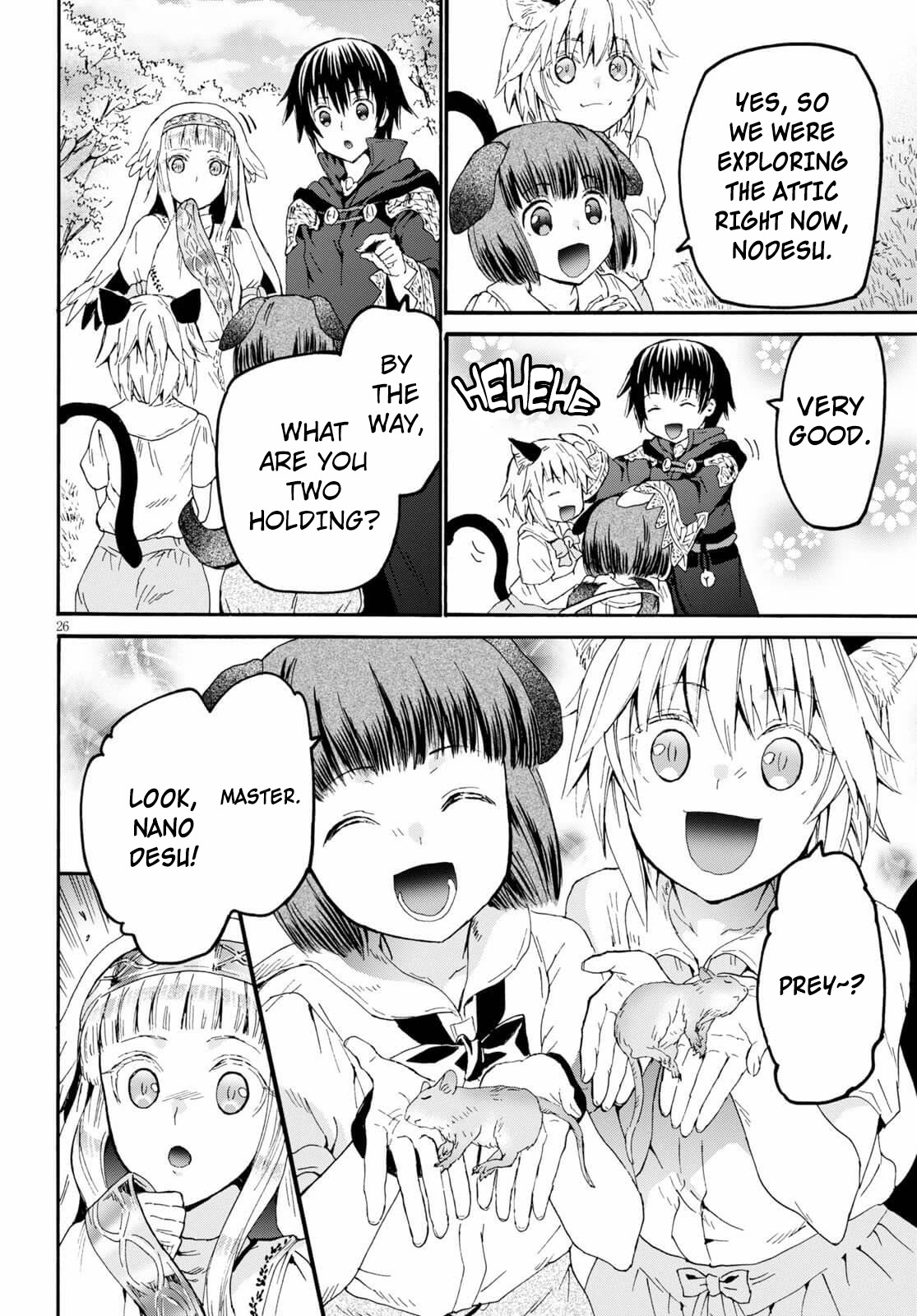 Death March kara Hajimaru Isekai Kyousoukyoku Chapter 67 page 25 - Chapter 67: Sera of the Tenion Temple