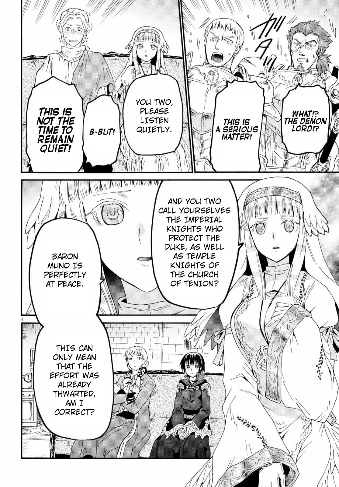 Death March kara Hajimaru Isekai Kyousoukyoku Chapter 67 page 4 - Chapter 67: Sera of the Tenion Temple