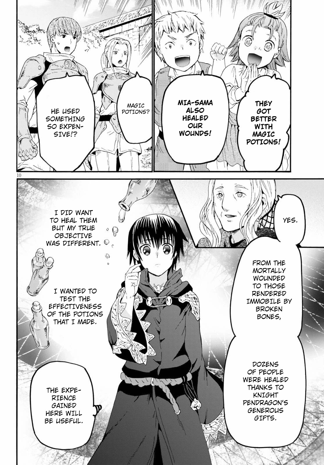 Death March kara Hajimaru Isekai Kyousoukyoku Chapter 68 page 10 - Chapter 68: Dinner