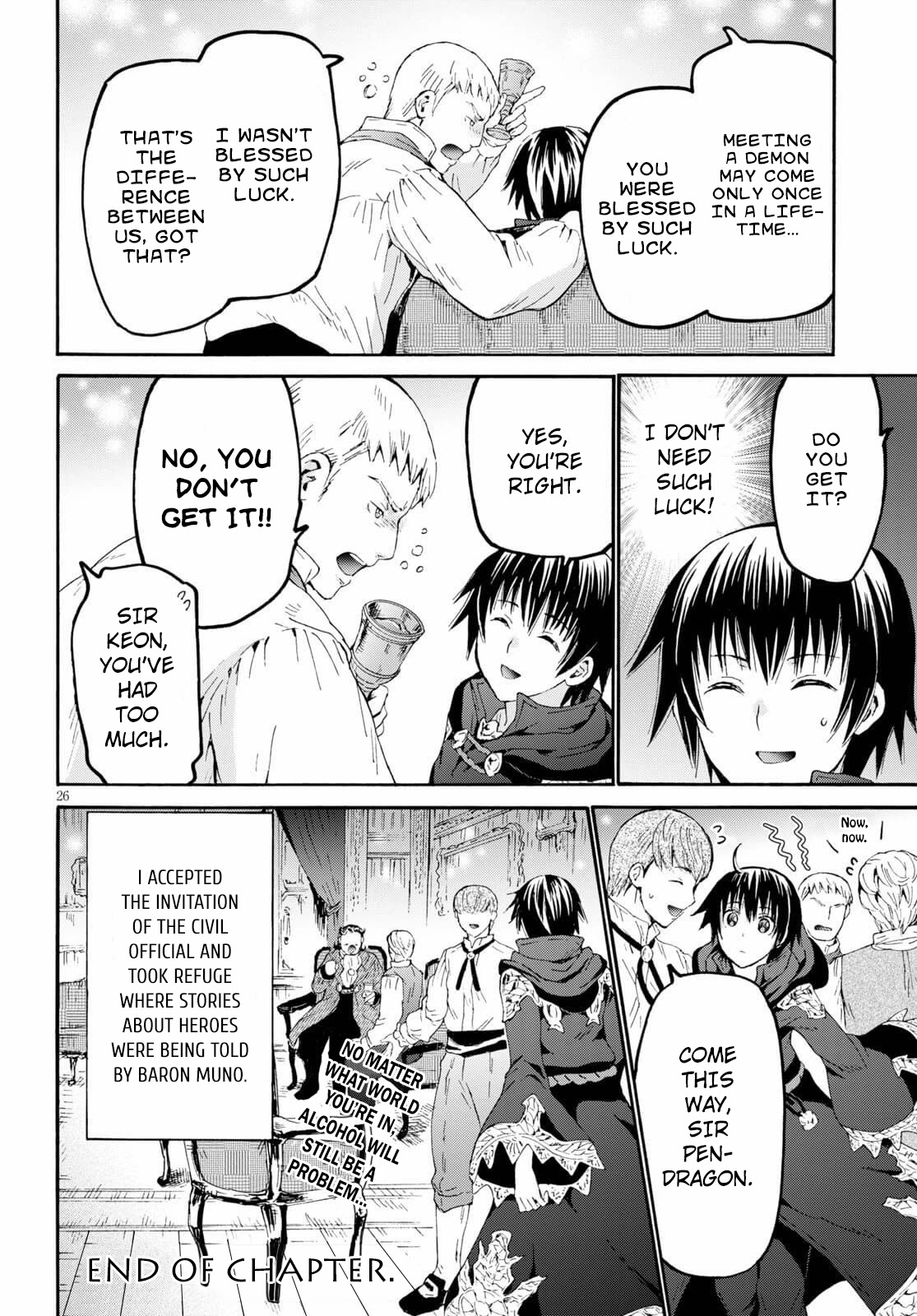 Death March kara Hajimaru Isekai Kyousoukyoku Chapter 68 page 25 - Chapter 68: Dinner