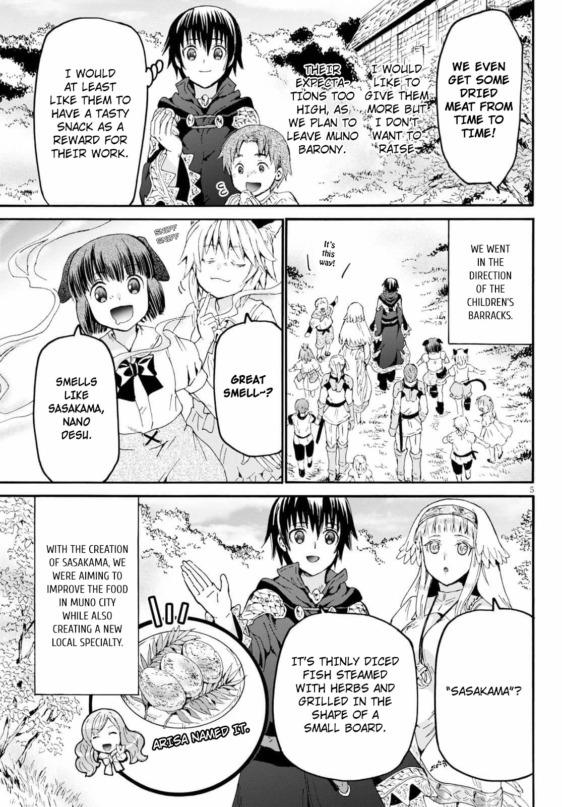 Death March kara Hajimaru Isekai Kyousoukyoku Chapter 68 page 5 - Chapter 68: Dinner