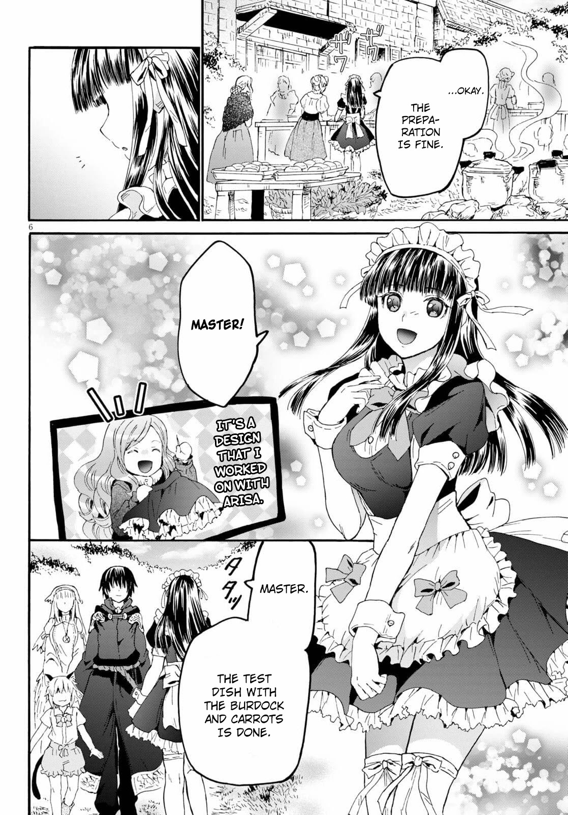 Death March kara Hajimaru Isekai Kyousoukyoku Chapter 68 page 6 - Chapter 68: Dinner