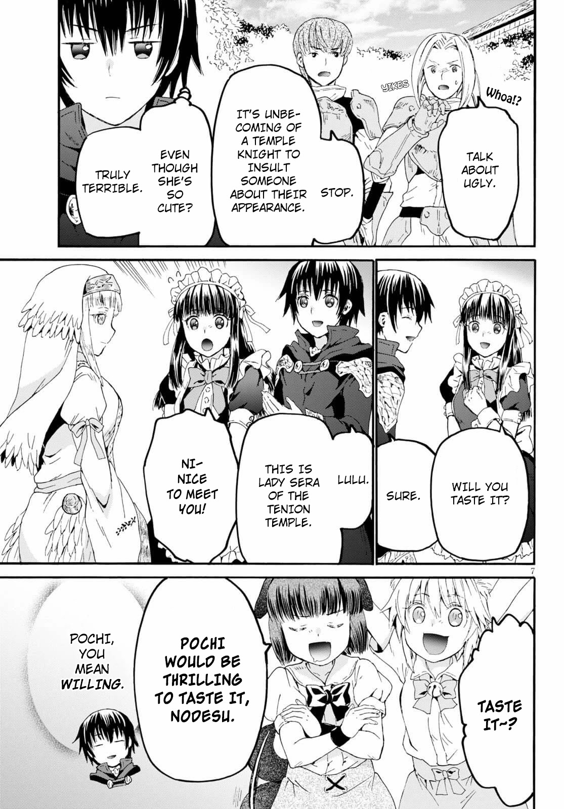 Death March kara Hajimaru Isekai Kyousoukyoku Chapter 68 page 7 - Chapter 68: Dinner