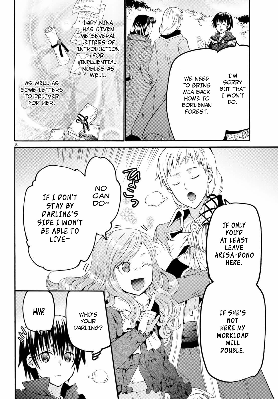 Death March kara Hajimaru Isekai Kyousoukyoku Chapter 69 page 10 - Chapter 69: Departure from the City of Muno