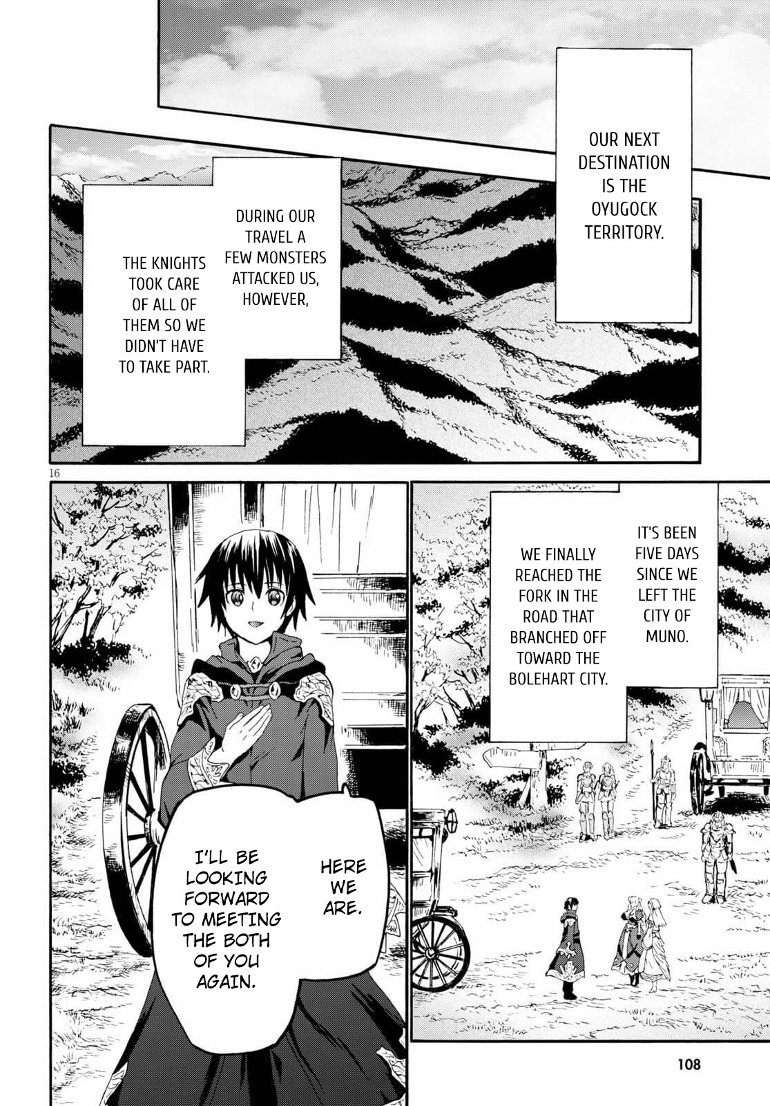 Death March kara Hajimaru Isekai Kyousoukyoku Chapter 69 page 15 - Chapter 69: Departure from the City of Muno