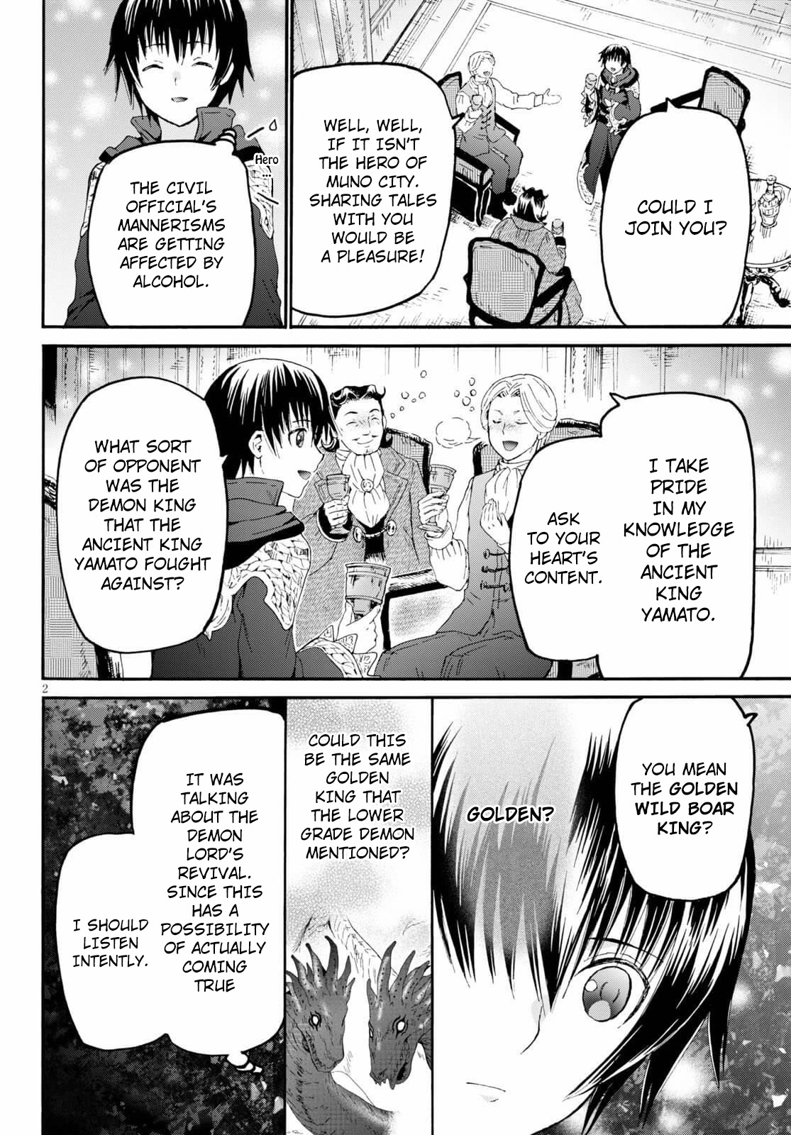 Death March kara Hajimaru Isekai Kyousoukyoku Chapter 69 page 2 - Chapter 69: Departure from the City of Muno