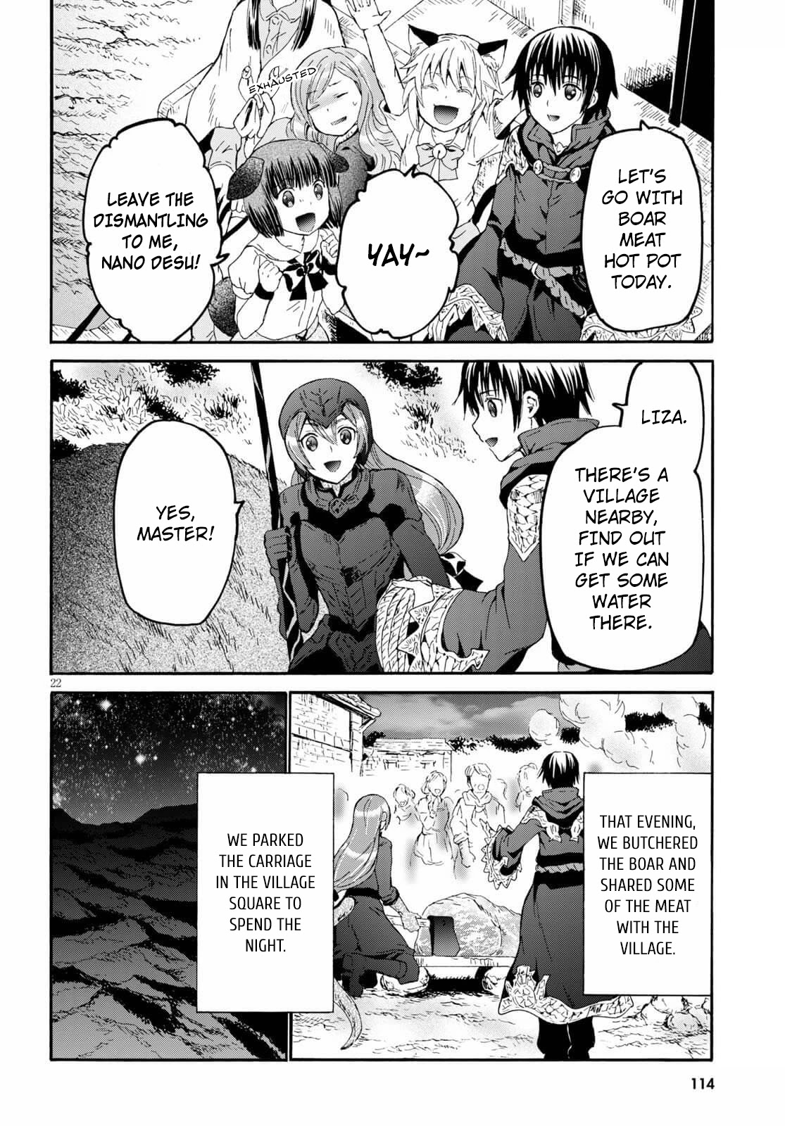 Death March kara Hajimaru Isekai Kyousoukyoku Chapter 69 page 21 - Chapter 69: Departure from the City of Muno