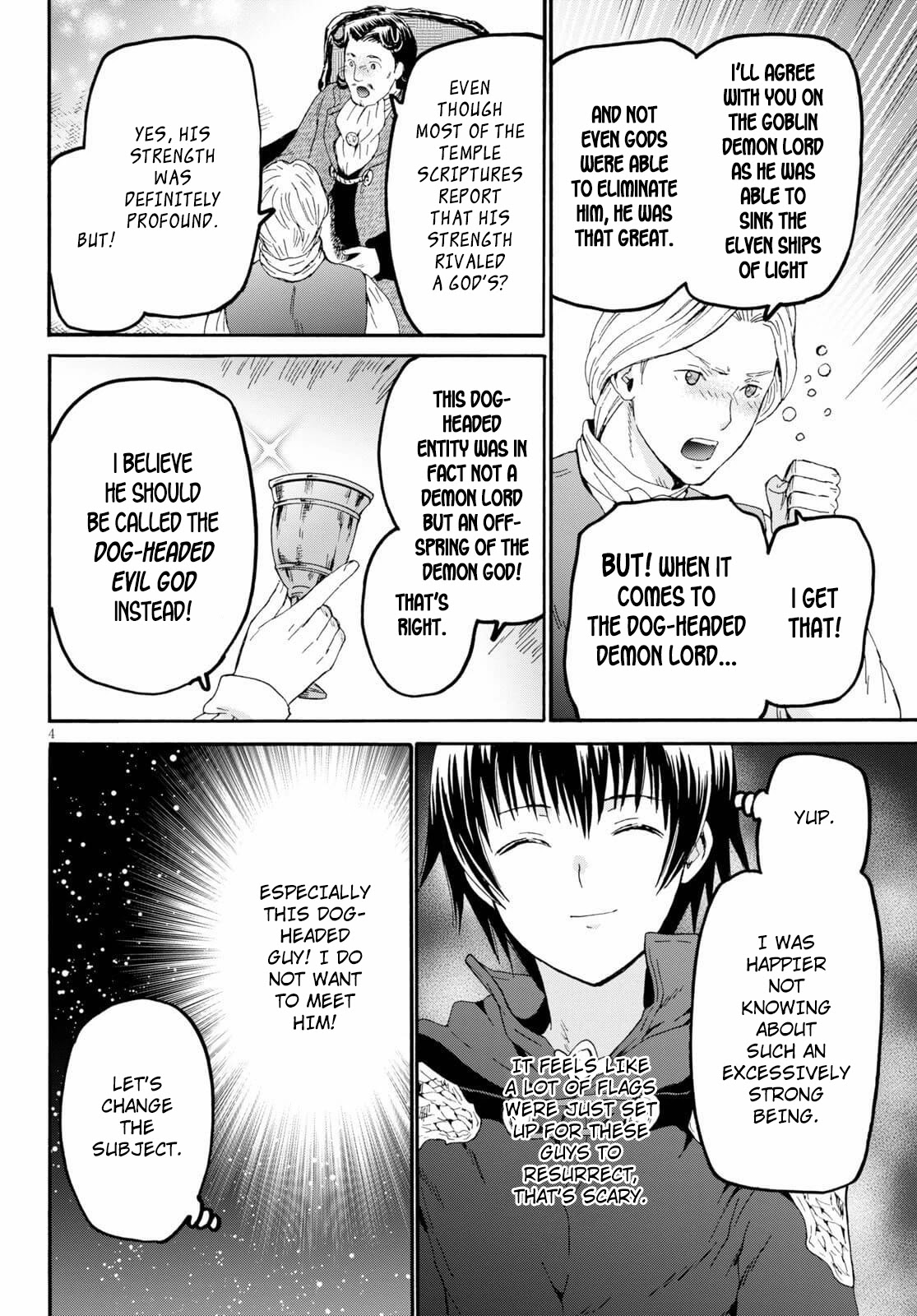 Death March kara Hajimaru Isekai Kyousoukyoku Chapter 69 page 4 - Chapter 69: Departure from the City of Muno