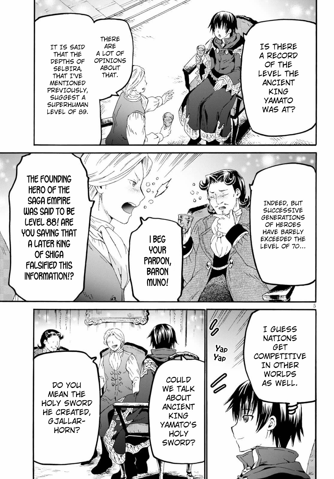 Death March kara Hajimaru Isekai Kyousoukyoku Chapter 69 page 5 - Chapter 69: Departure from the City of Muno