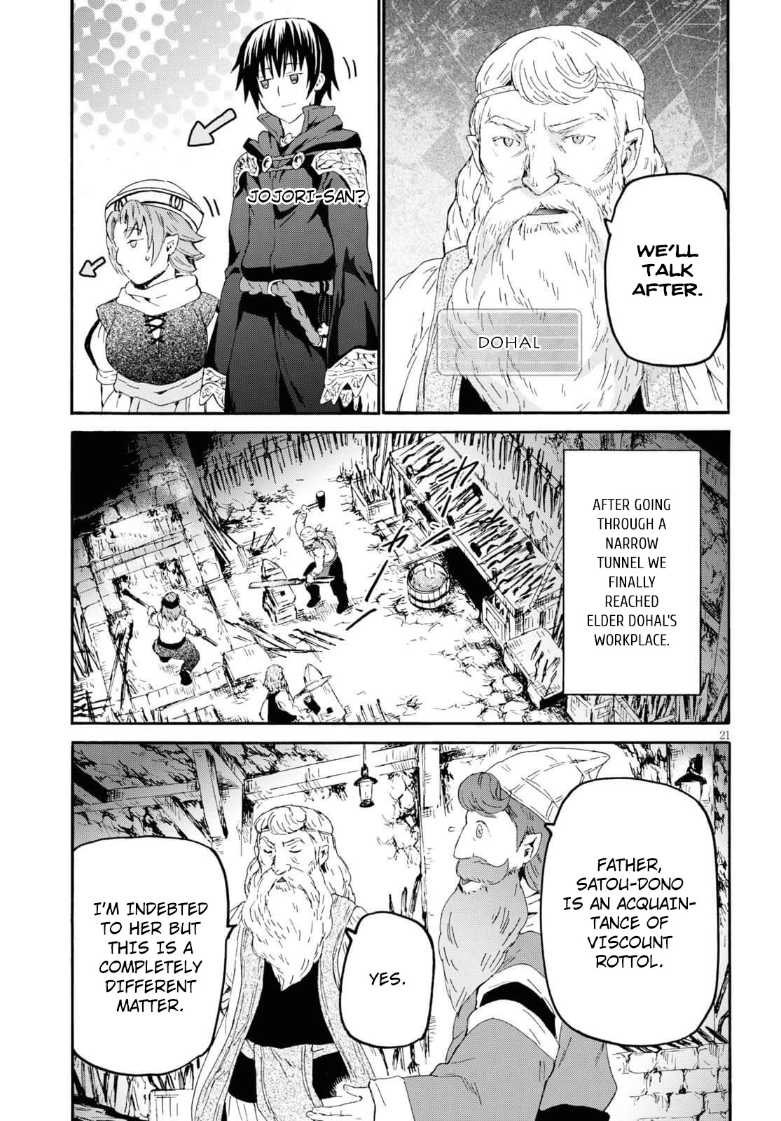 Death March kara Hajimaru Isekai Kyousoukyoku Chapter 70 page 19 - Chapter 70: The Hometown of Dwarves