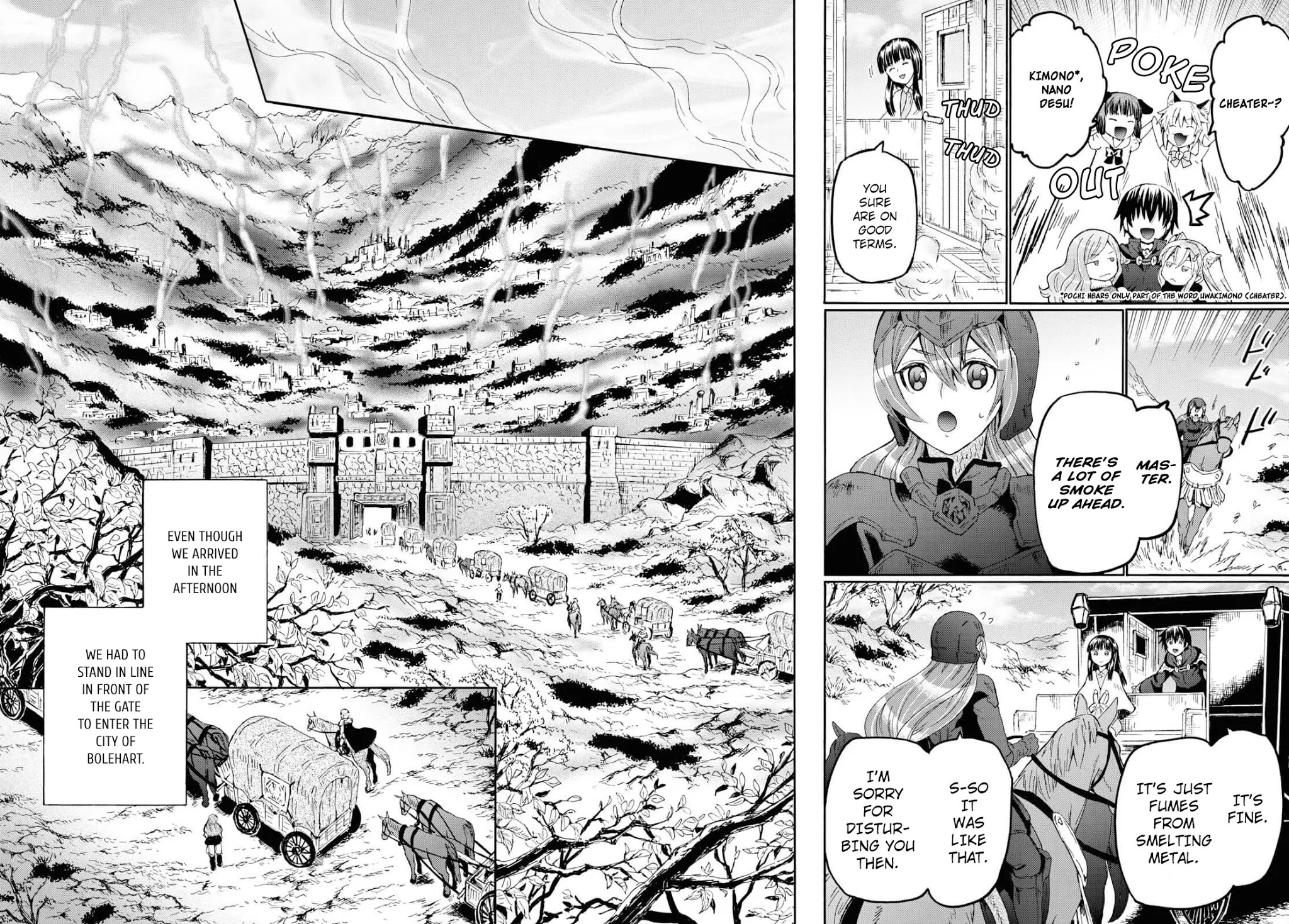 Death March kara Hajimaru Isekai Kyousoukyoku Chapter 70 page 4 - Chapter 70: The Hometown of Dwarves
