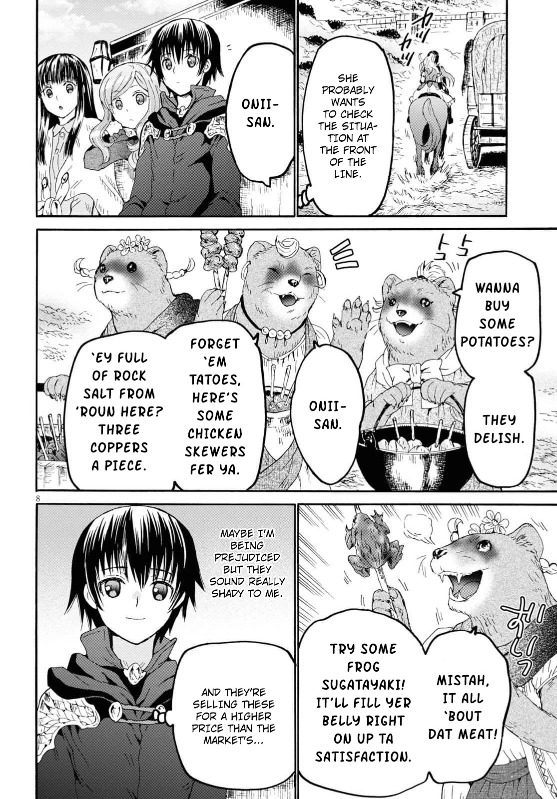 Death March kara Hajimaru Isekai Kyousoukyoku Chapter 70 page 7 - Chapter 70: The Hometown of Dwarves