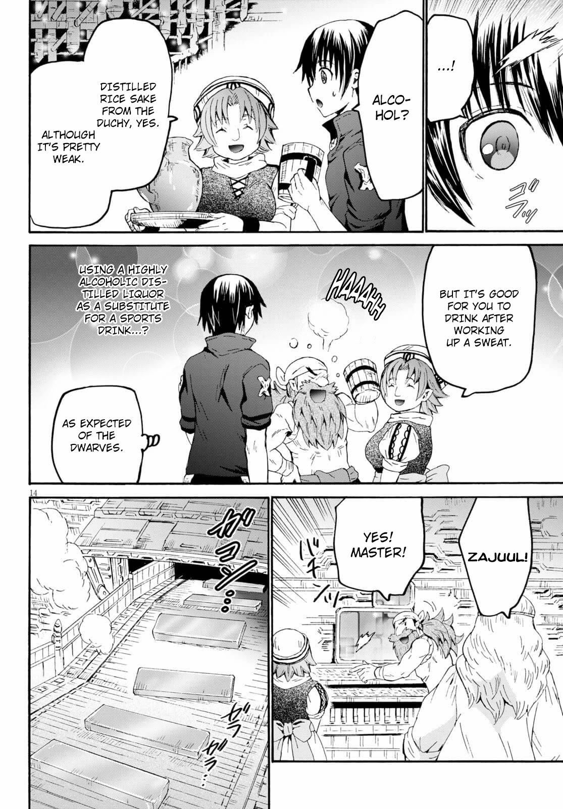 Death March kara Hajimaru Isekai Kyousoukyoku Chapter 71 page 13 - Chapter 71: The Mythril Furnace
