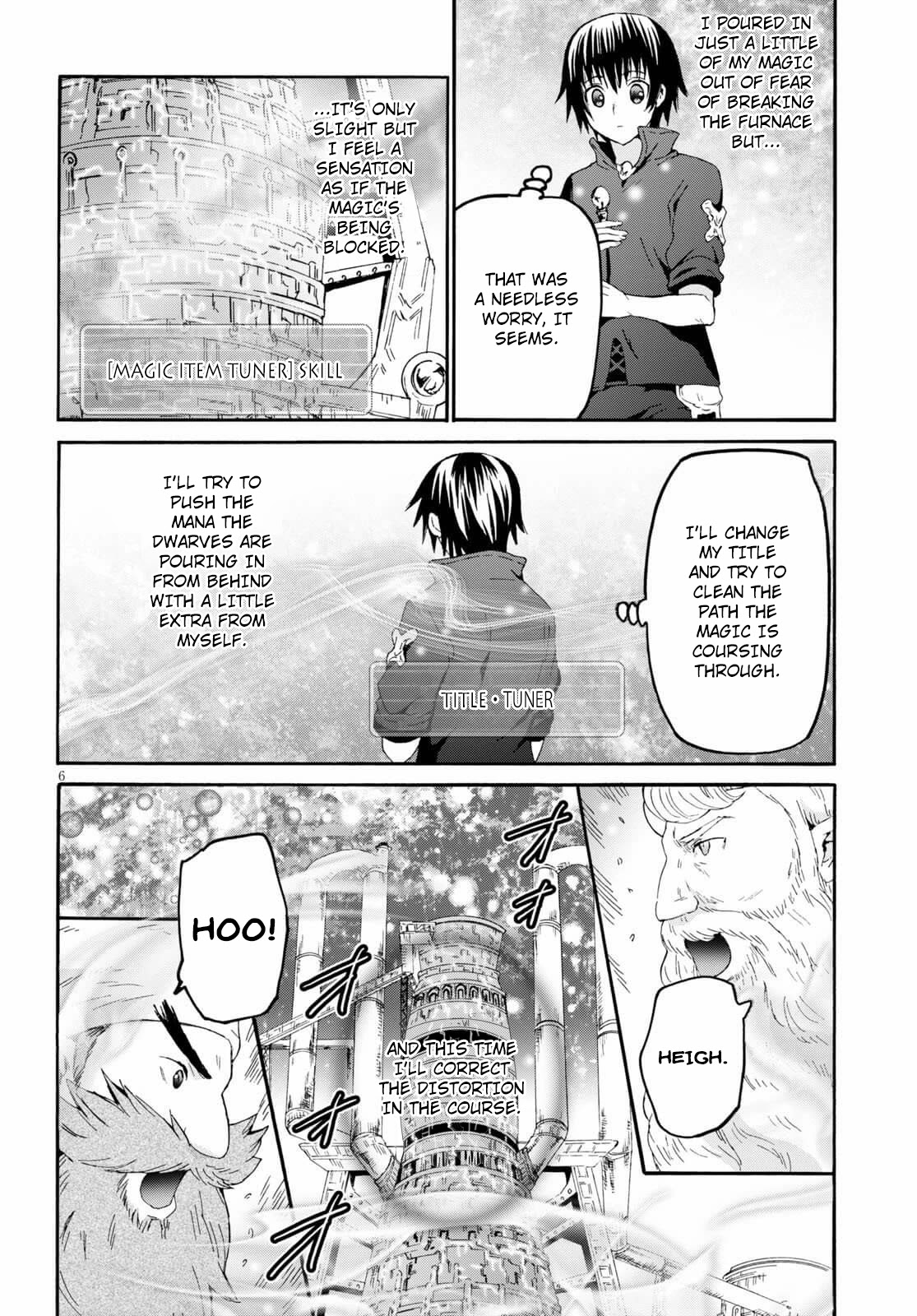 Death March kara Hajimaru Isekai Kyousoukyoku Chapter 71 page 6 - Chapter 71: The Mythril Furnace