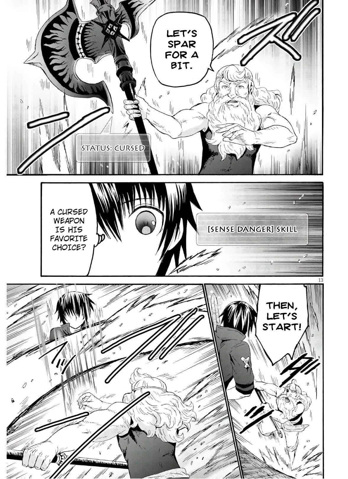 Death March kara Hajimaru Isekai Kyousoukyoku Chapter 72 page 13 - Chapter 72: Hammering in Turn
