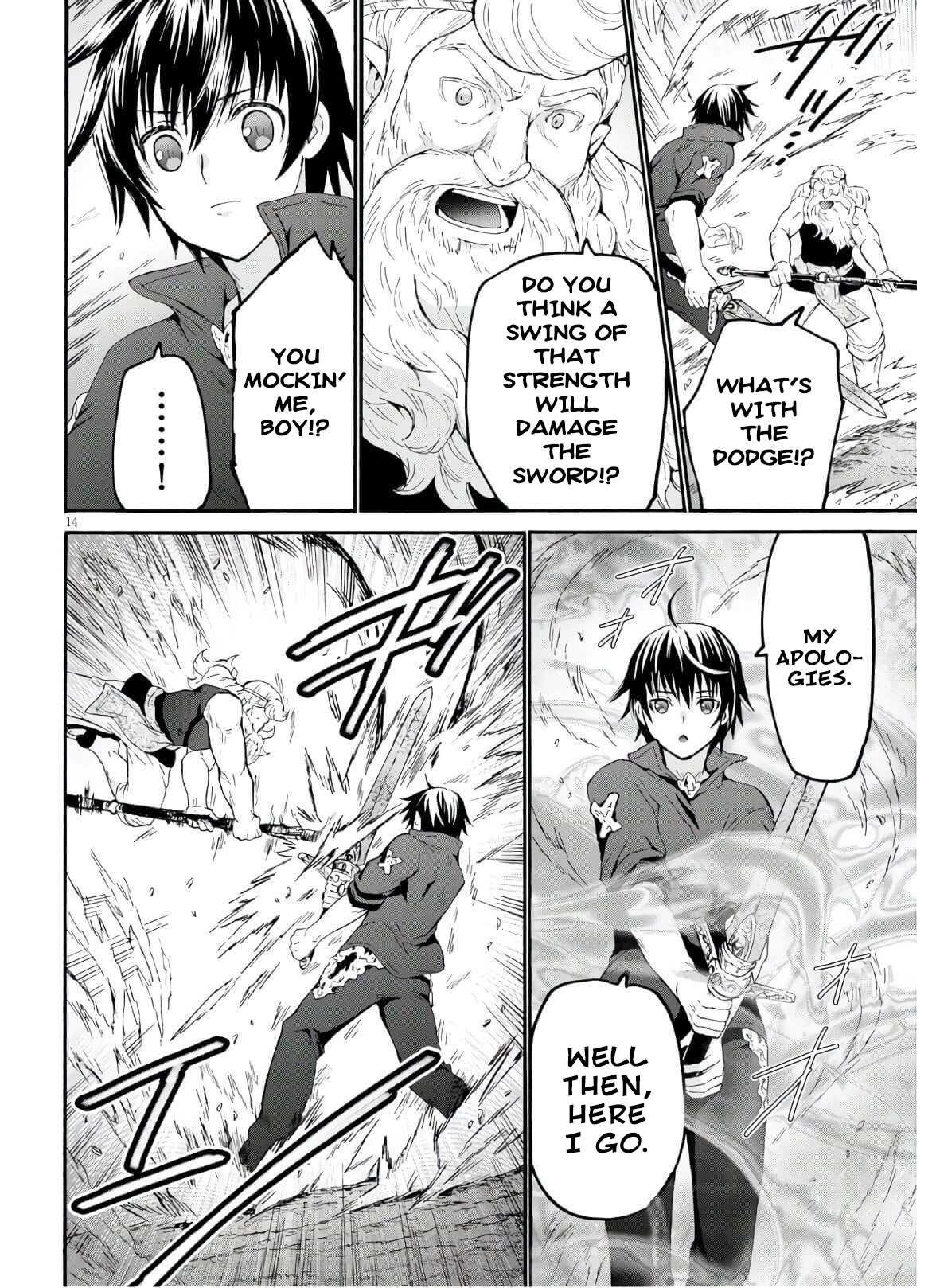 Death March kara Hajimaru Isekai Kyousoukyoku Chapter 72 page 14 - Chapter 72: Hammering in Turn