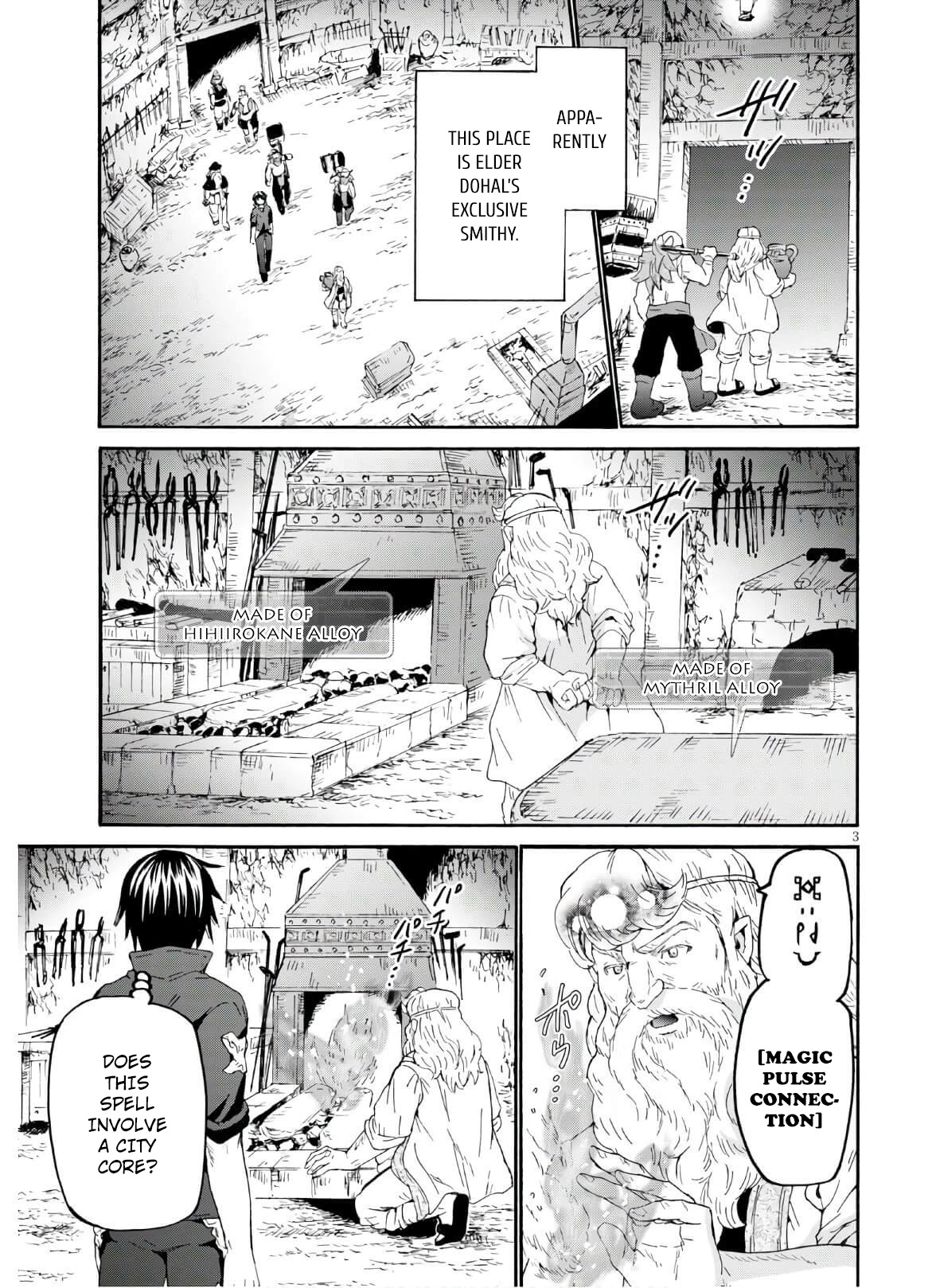 Death March kara Hajimaru Isekai Kyousoukyoku Chapter 72 page 4 - Chapter 72: Hammering in Turn