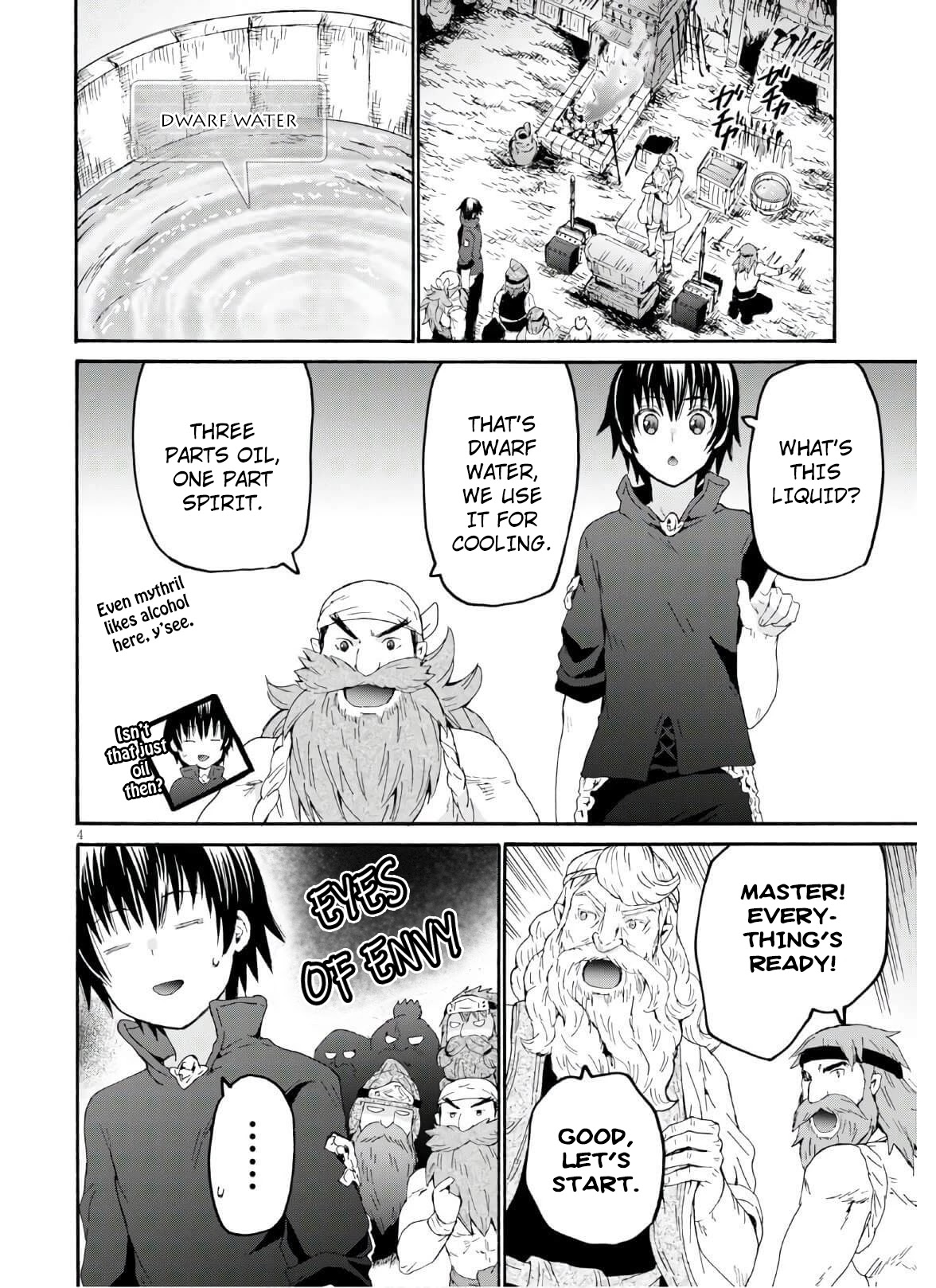 Death March kara Hajimaru Isekai Kyousoukyoku Chapter 72 page 5 - Chapter 72: Hammering in Turn