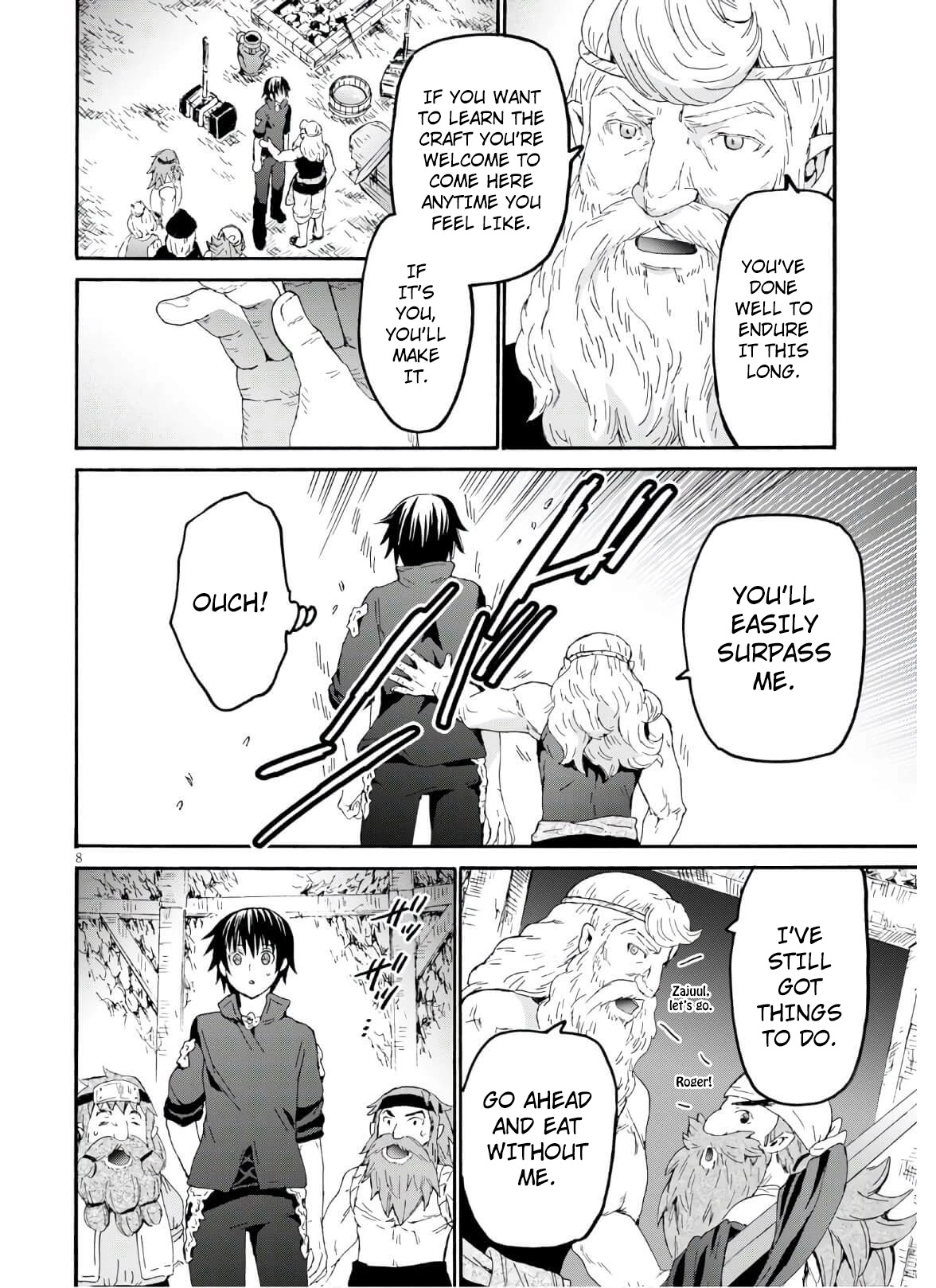 Death March kara Hajimaru Isekai Kyousoukyoku Chapter 72 page 8 - Chapter 72: Hammering in Turn