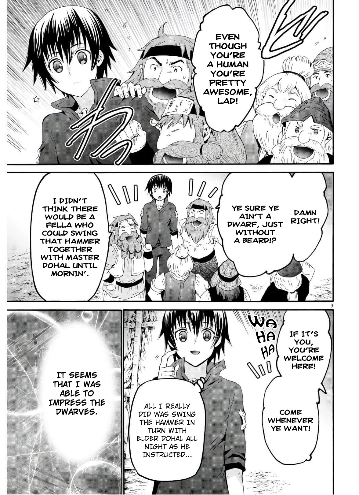 Death March kara Hajimaru Isekai Kyousoukyoku Chapter 72 page 9 - Chapter 72: Hammering in Turn