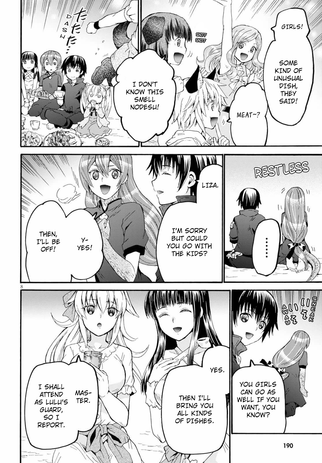 Death March kara Hajimaru Isekai Kyousoukyoku Chapter 73 page 10 - Chapter 73: Fairy Sword and the Dwarven Feast