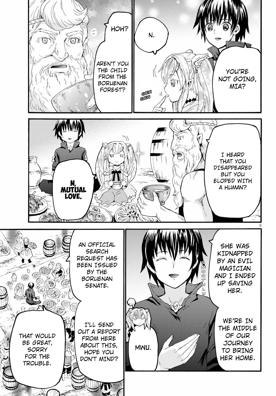 Death March kara Hajimaru Isekai Kyousoukyoku Chapter 73 page 11 - Chapter 73: Fairy Sword and the Dwarven Feast