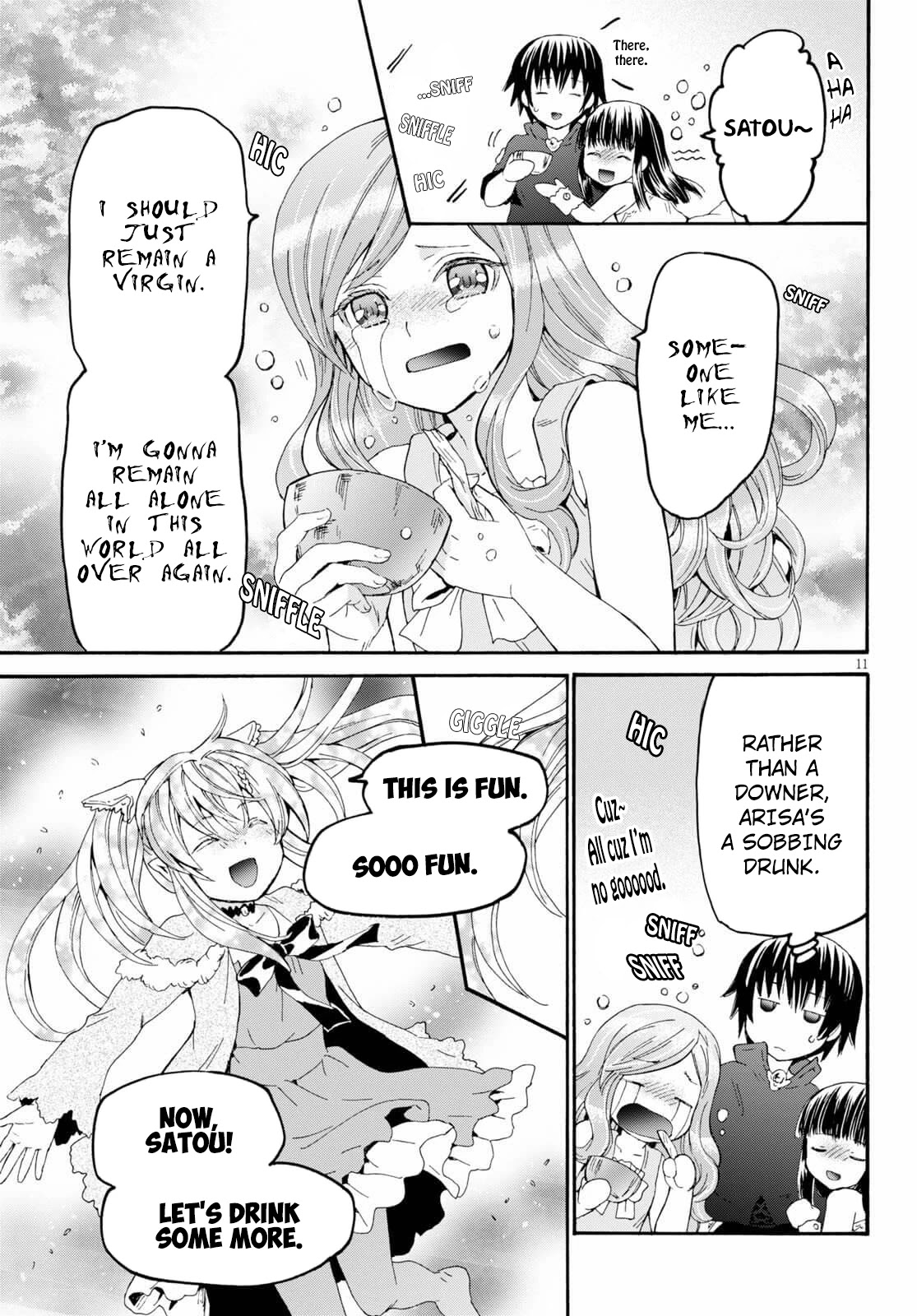 Death March kara Hajimaru Isekai Kyousoukyoku Chapter 73 page 13 - Chapter 73: Fairy Sword and the Dwarven Feast