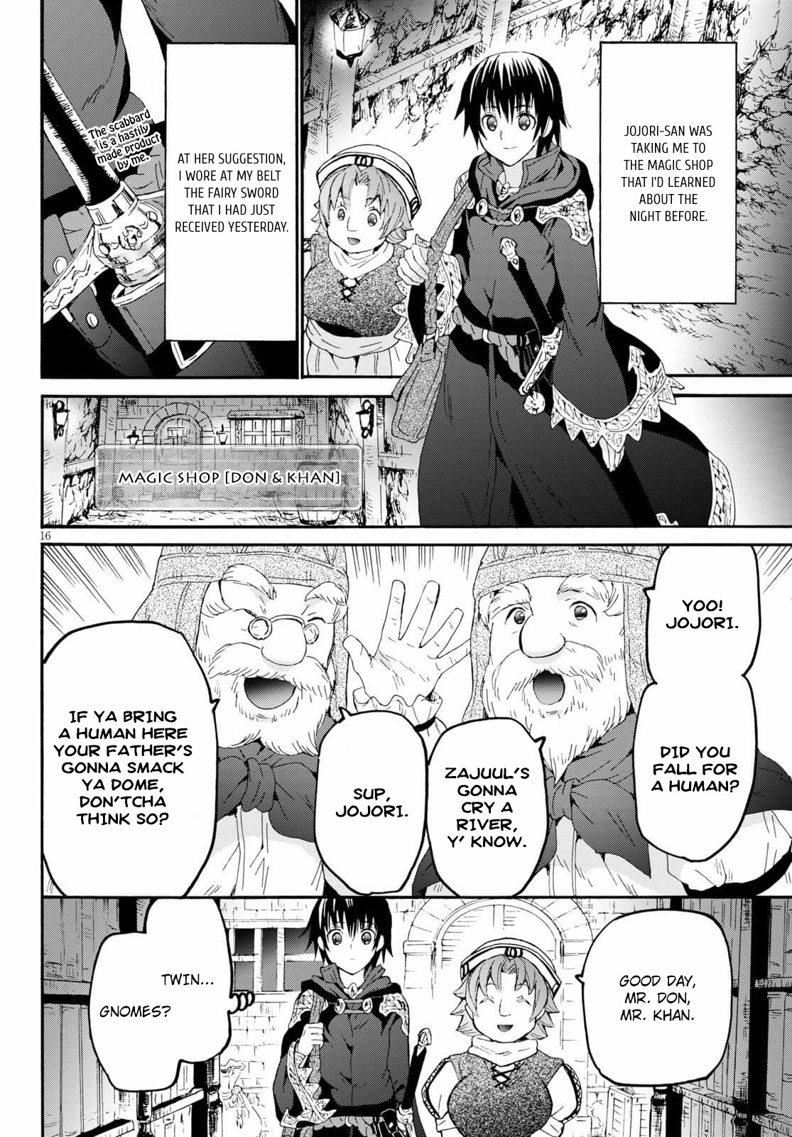 Death March kara Hajimaru Isekai Kyousoukyoku Chapter 73 page 17 - Chapter 73: Fairy Sword and the Dwarven Feast