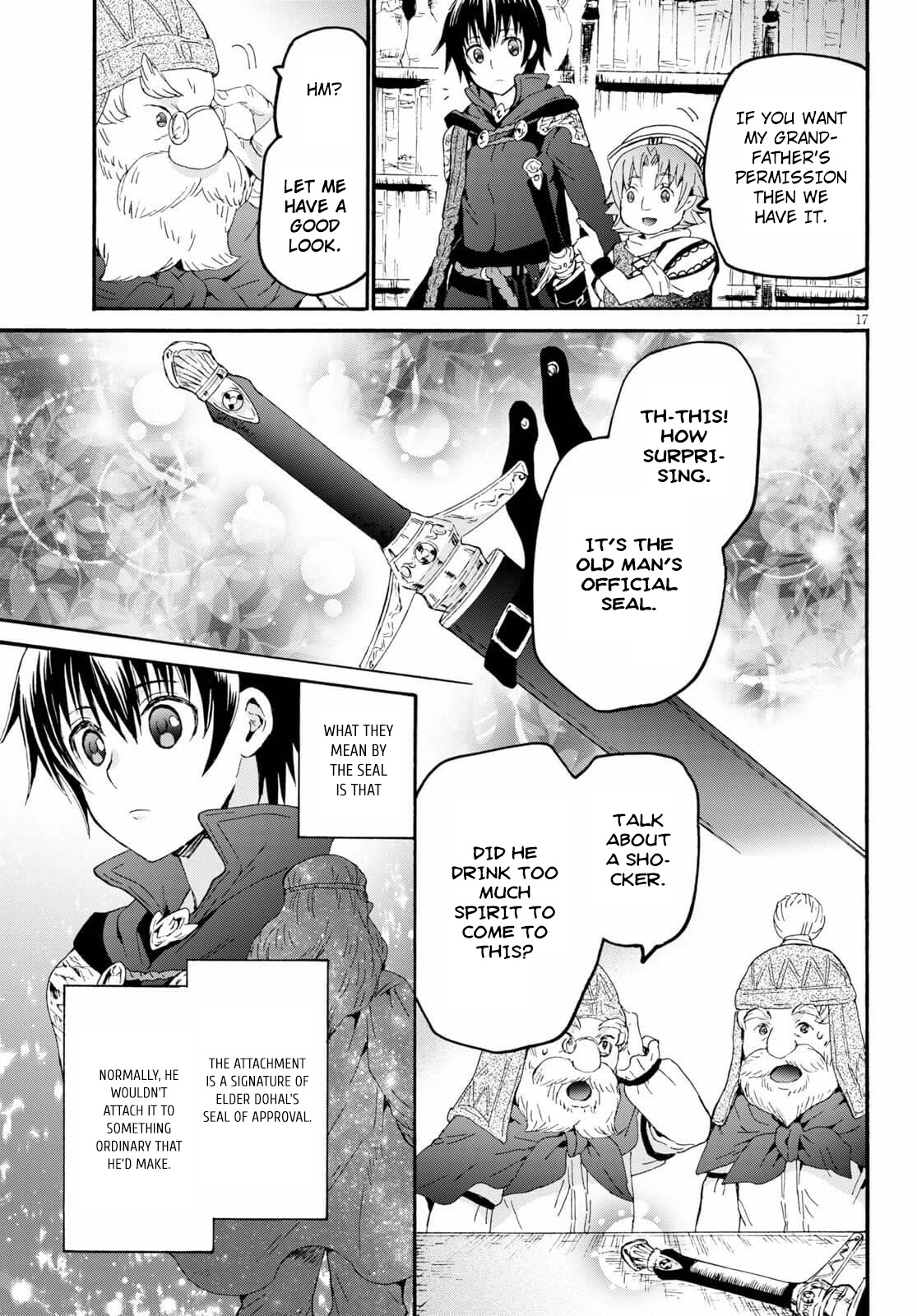 Death March kara Hajimaru Isekai Kyousoukyoku Chapter 73 page 18 - Chapter 73: Fairy Sword and the Dwarven Feast