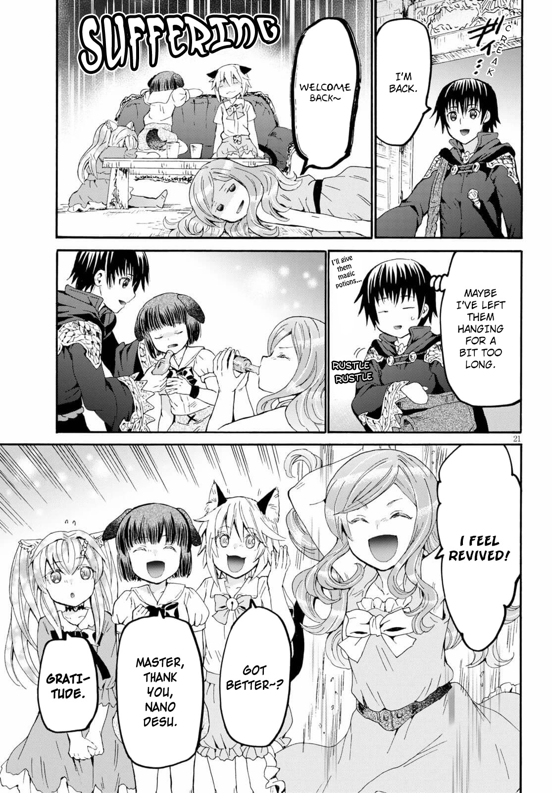 Death March kara Hajimaru Isekai Kyousoukyoku Chapter 73 page 22 - Chapter 73: Fairy Sword and the Dwarven Feast