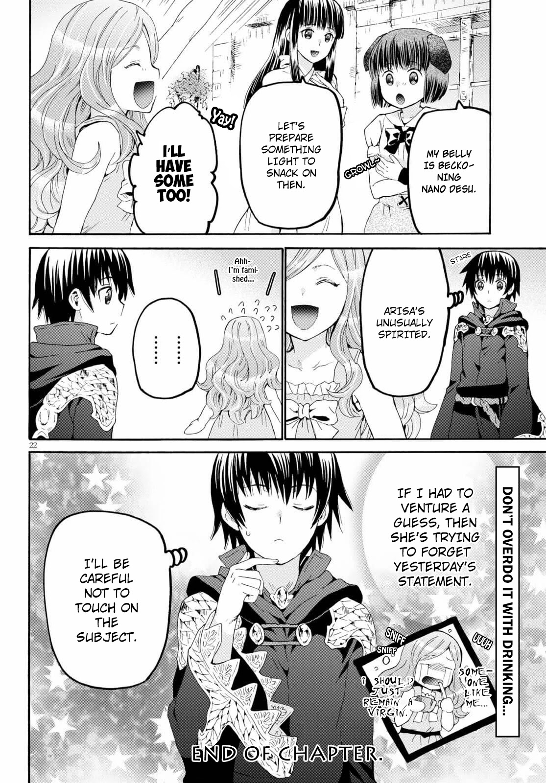 Death March kara Hajimaru Isekai Kyousoukyoku Chapter 73 page 23 - Chapter 73: Fairy Sword and the Dwarven Feast