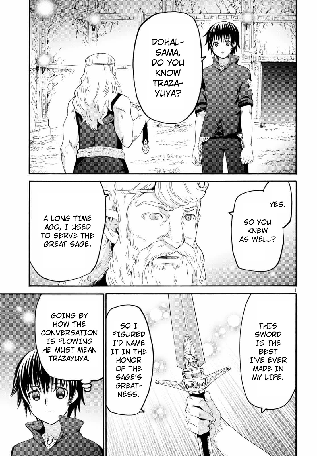 Death March kara Hajimaru Isekai Kyousoukyoku Chapter 73 page 3 - Chapter 73: Fairy Sword and the Dwarven Feast