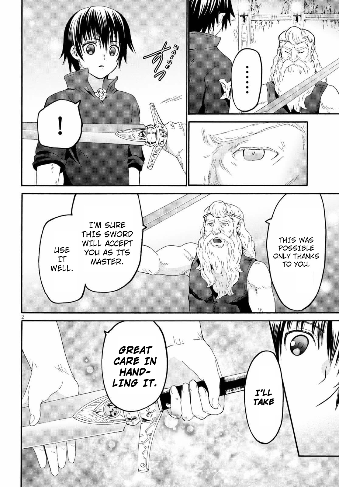 Death March kara Hajimaru Isekai Kyousoukyoku Chapter 73 page 4 - Chapter 73: Fairy Sword and the Dwarven Feast