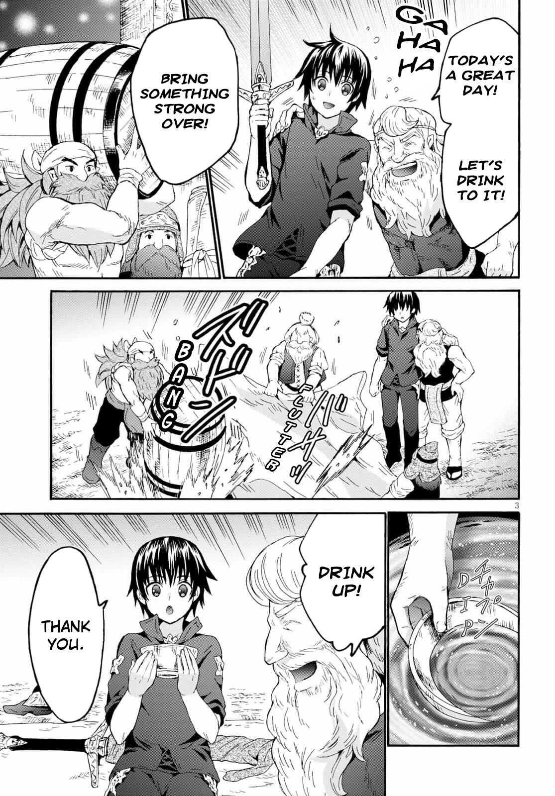 Death March kara Hajimaru Isekai Kyousoukyoku Chapter 73 page 5 - Chapter 73: Fairy Sword and the Dwarven Feast