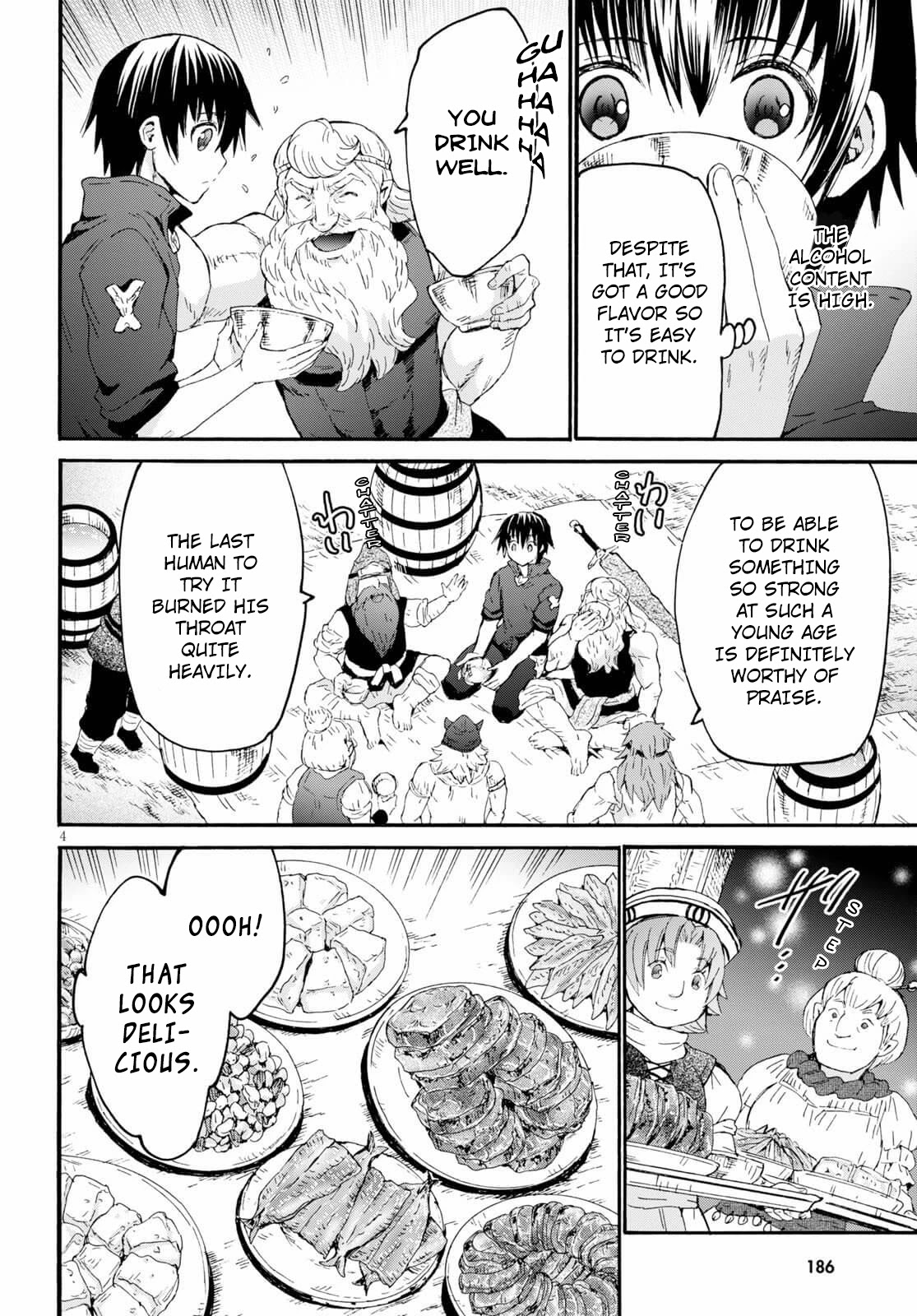 Death March kara Hajimaru Isekai Kyousoukyoku Chapter 73 page 6 - Chapter 73: Fairy Sword and the Dwarven Feast