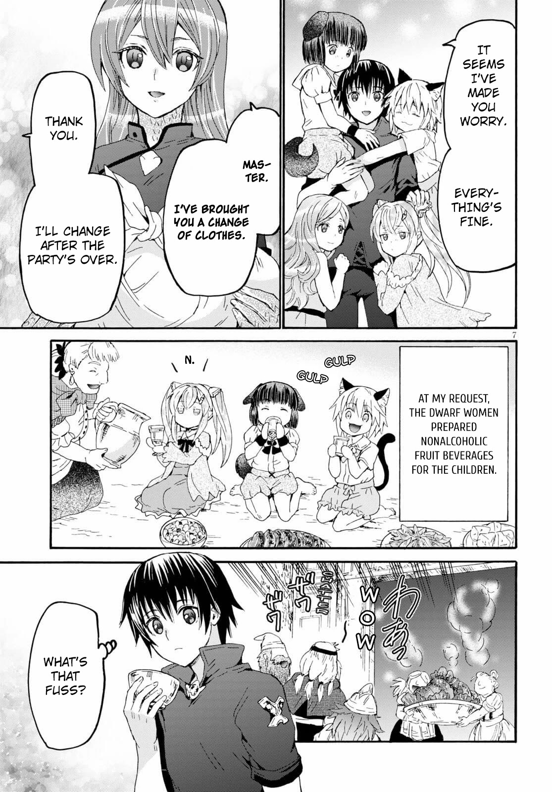 Death March kara Hajimaru Isekai Kyousoukyoku Chapter 73 page 9 - Chapter 73: Fairy Sword and the Dwarven Feast