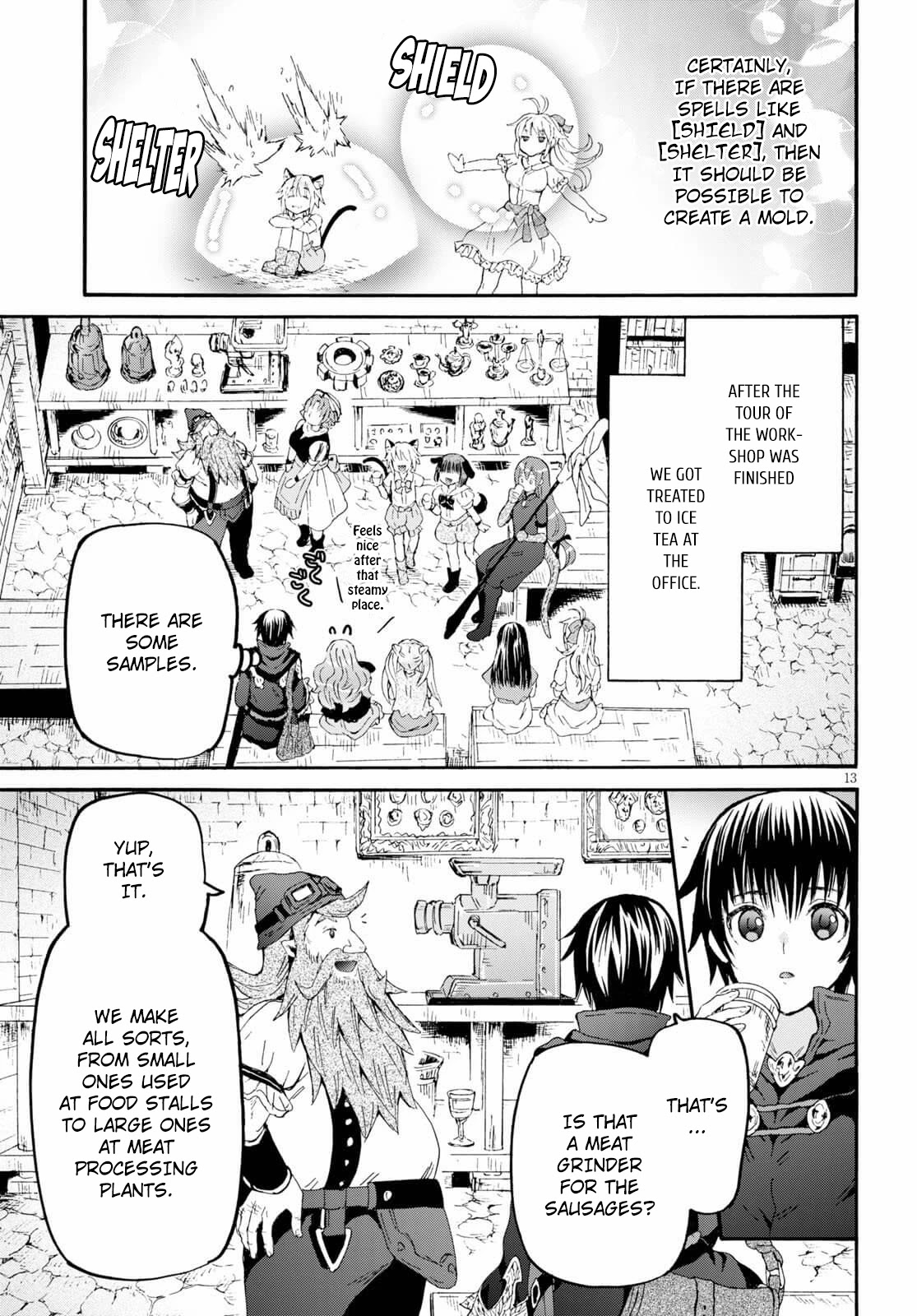 Death March kara Hajimaru Isekai Kyousoukyoku Chapter 74 page 12 - Chapter 74: Touring Bolehart City