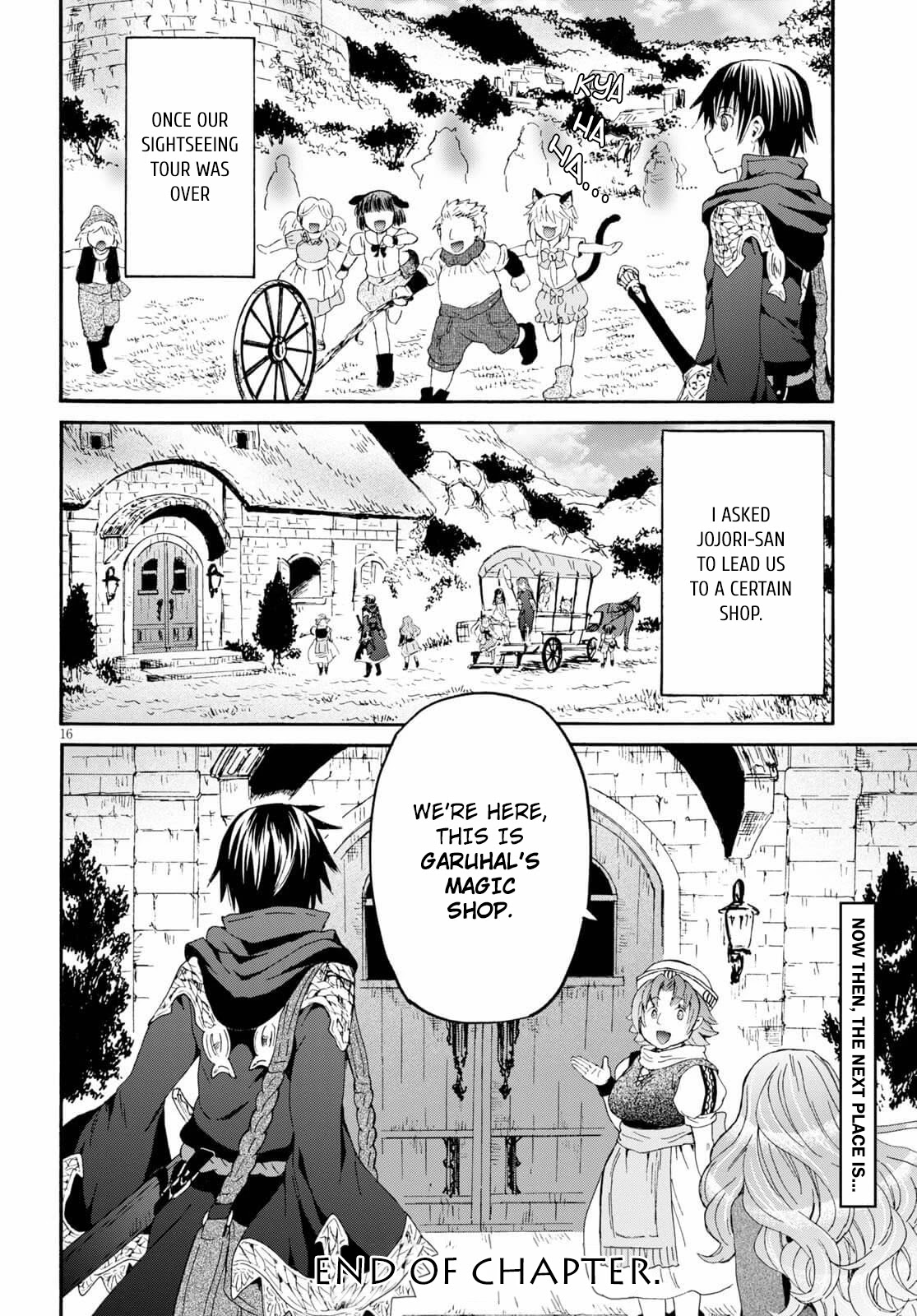 Death March kara Hajimaru Isekai Kyousoukyoku Chapter 74 page 14 - Chapter 74: Touring Bolehart City