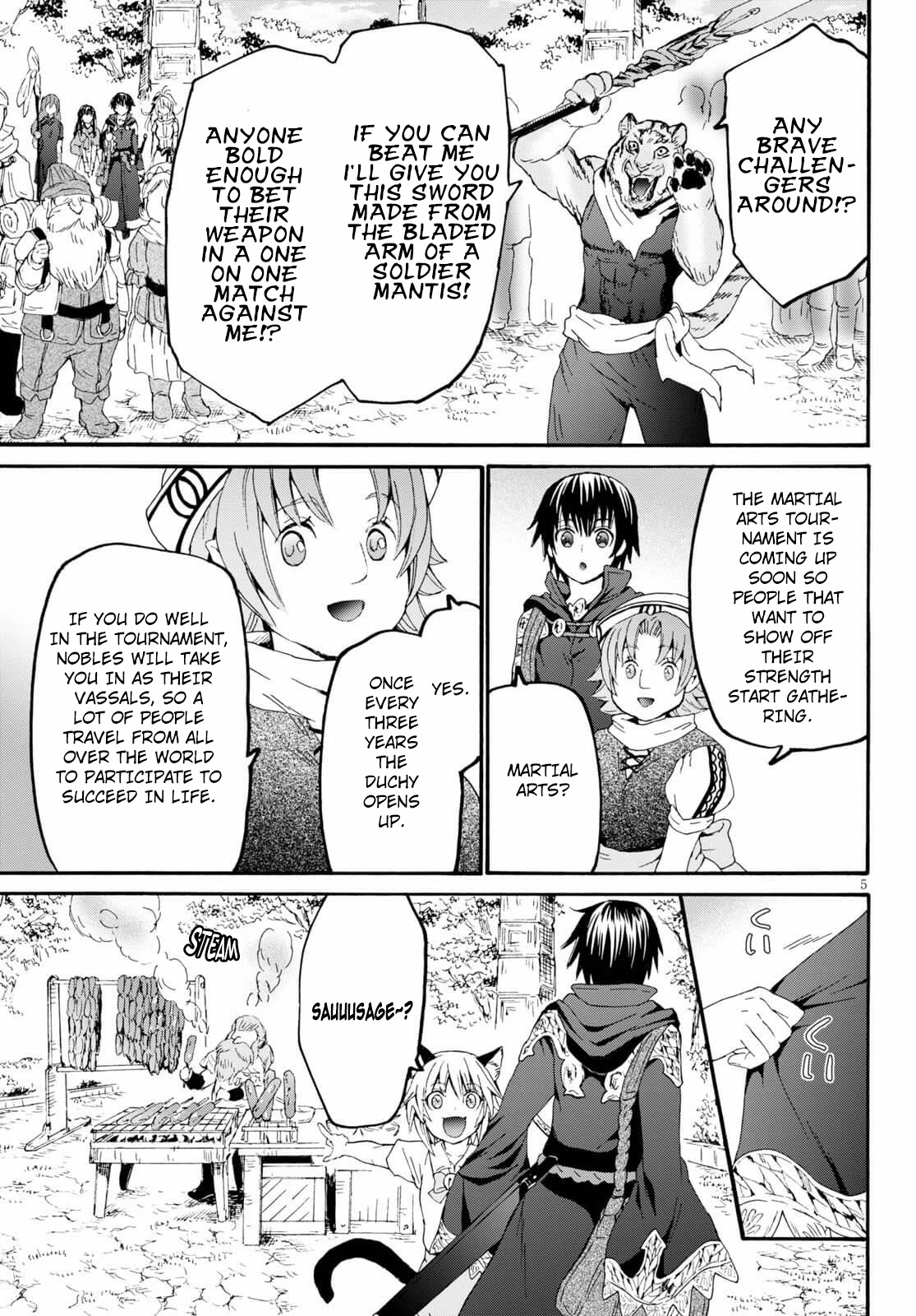 Death March kara Hajimaru Isekai Kyousoukyoku Chapter 74 page 4 - Chapter 74: Touring Bolehart City