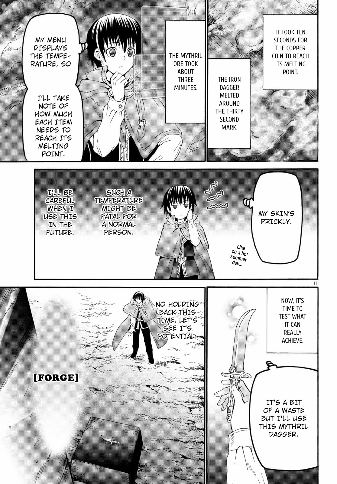 Death March kara Hajimaru Isekai Kyousoukyoku Chapter 76 page 11 - Chapter 76: A Magical Experiment