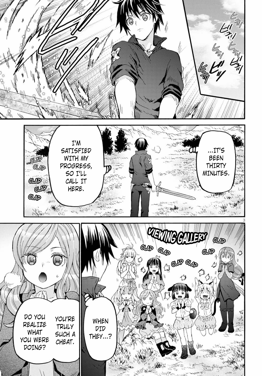 Death March kara Hajimaru Isekai Kyousoukyoku Chapter 76 page 3 - Chapter 76: A Magical Experiment