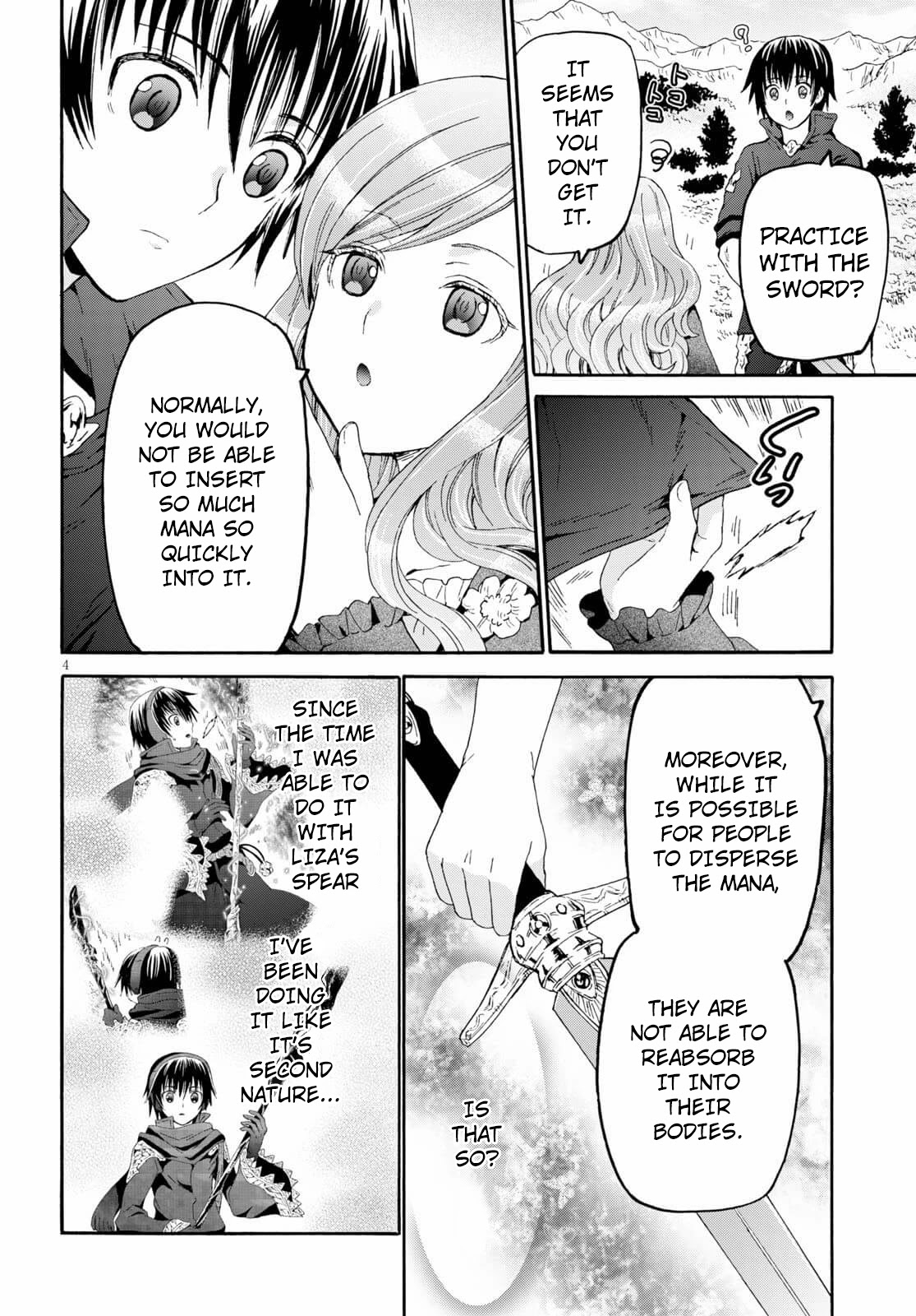 Death March kara Hajimaru Isekai Kyousoukyoku Chapter 76 page 4 - Chapter 76: A Magical Experiment