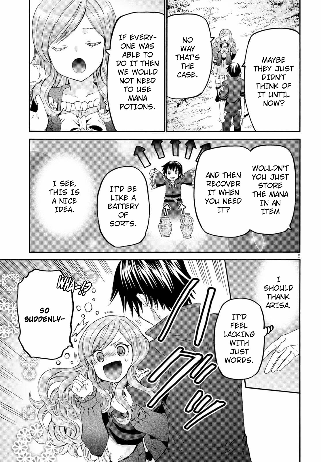 Death March kara Hajimaru Isekai Kyousoukyoku Chapter 76 page 5 - Chapter 76: A Magical Experiment