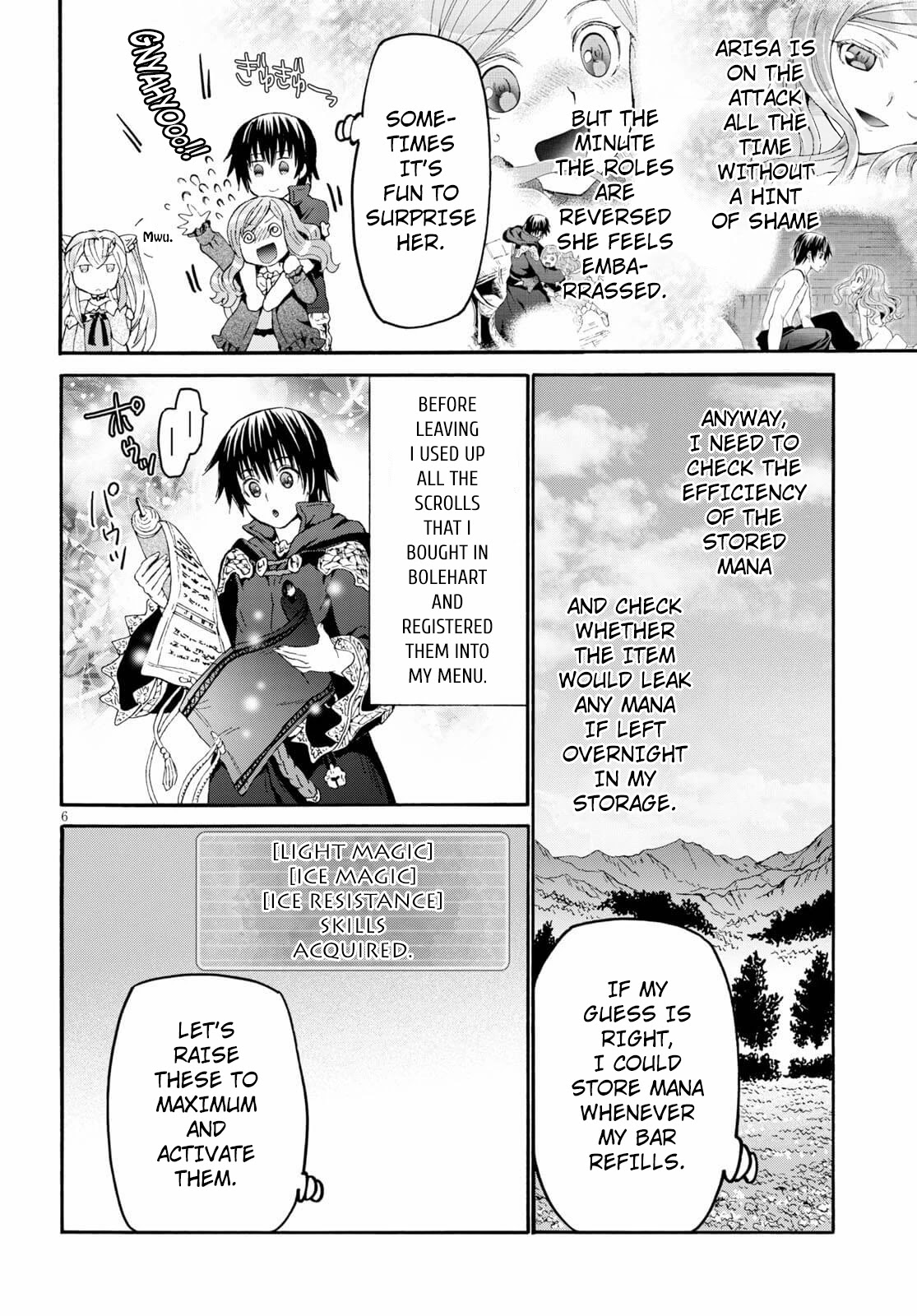 Death March kara Hajimaru Isekai Kyousoukyoku Chapter 76 page 6 - Chapter 76: A Magical Experiment