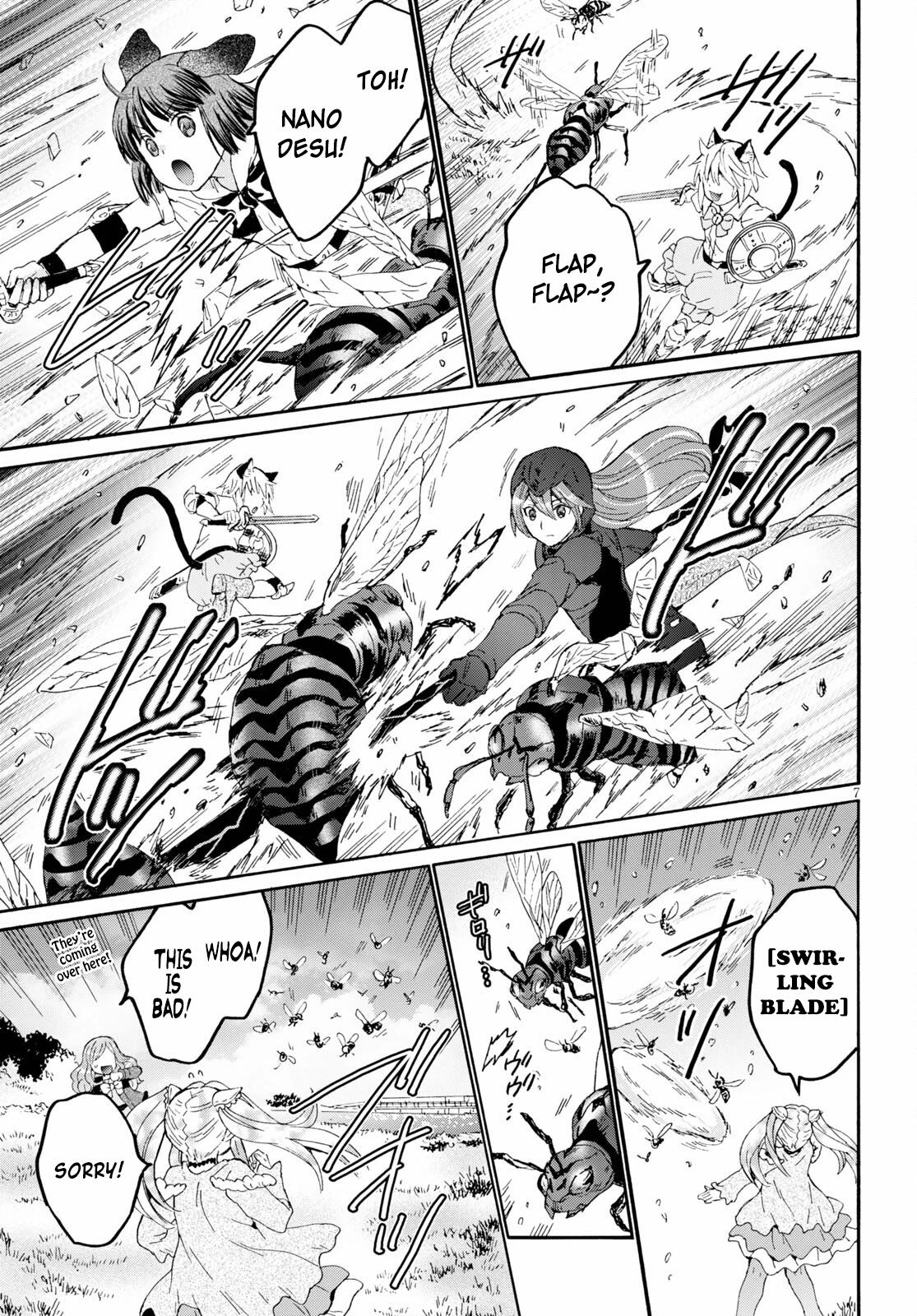 Death March kara Hajimaru Isekai Kyousoukyoku Chapter 77 page 7 - Chapter 77: The Bank of a Large River