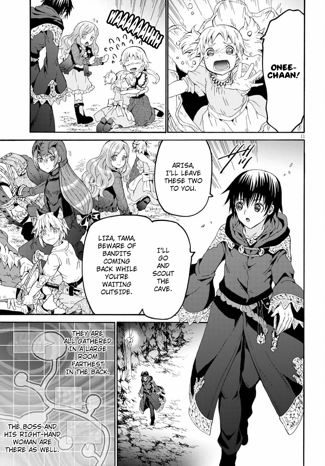 Death March kara Hajimaru Isekai Kyousoukyoku Chapter 78 page 10 - Chapter 78: The Bandit Hideout