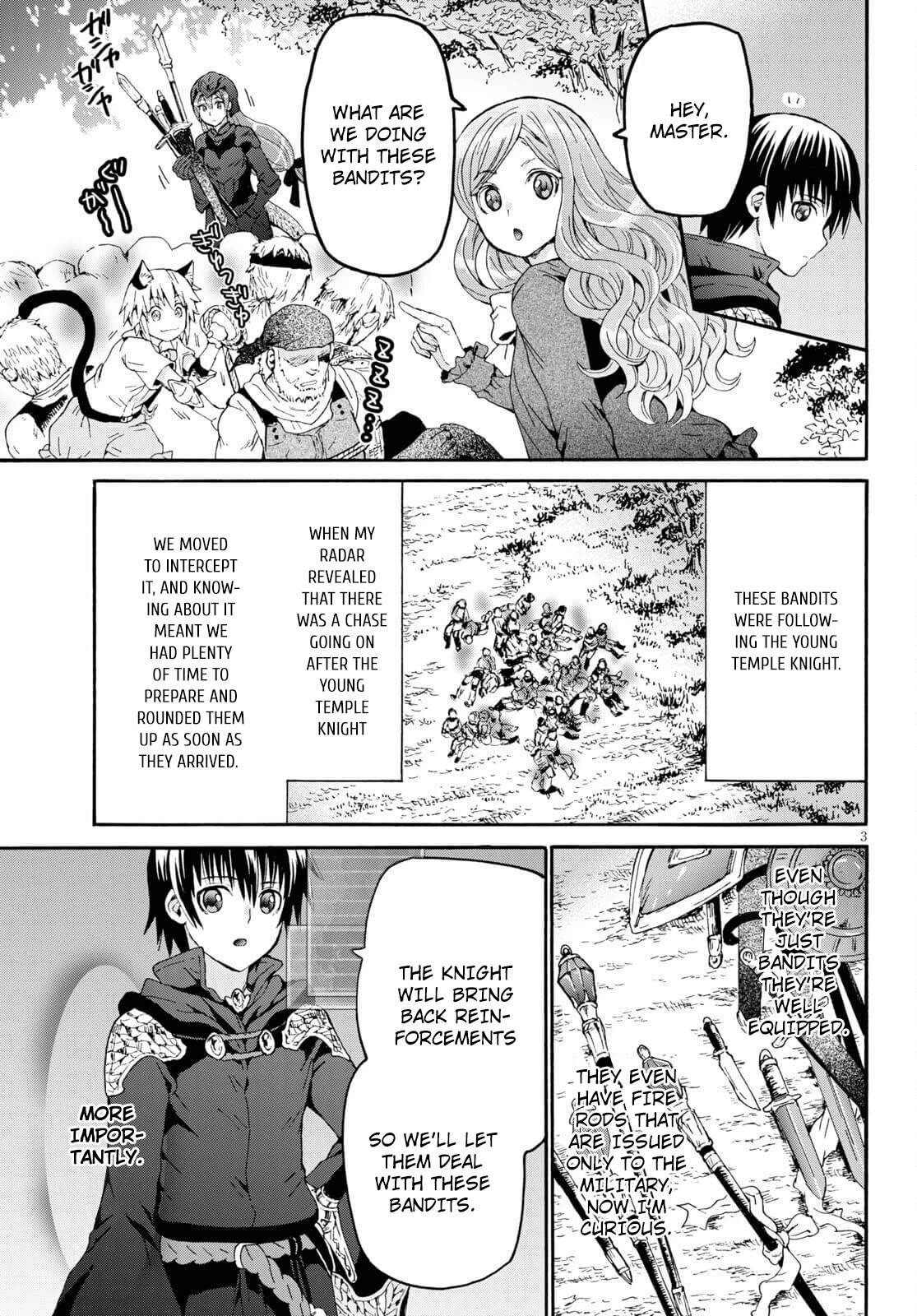 Death March kara Hajimaru Isekai Kyousoukyoku Chapter 78 page 3 - Chapter 78: The Bandit Hideout