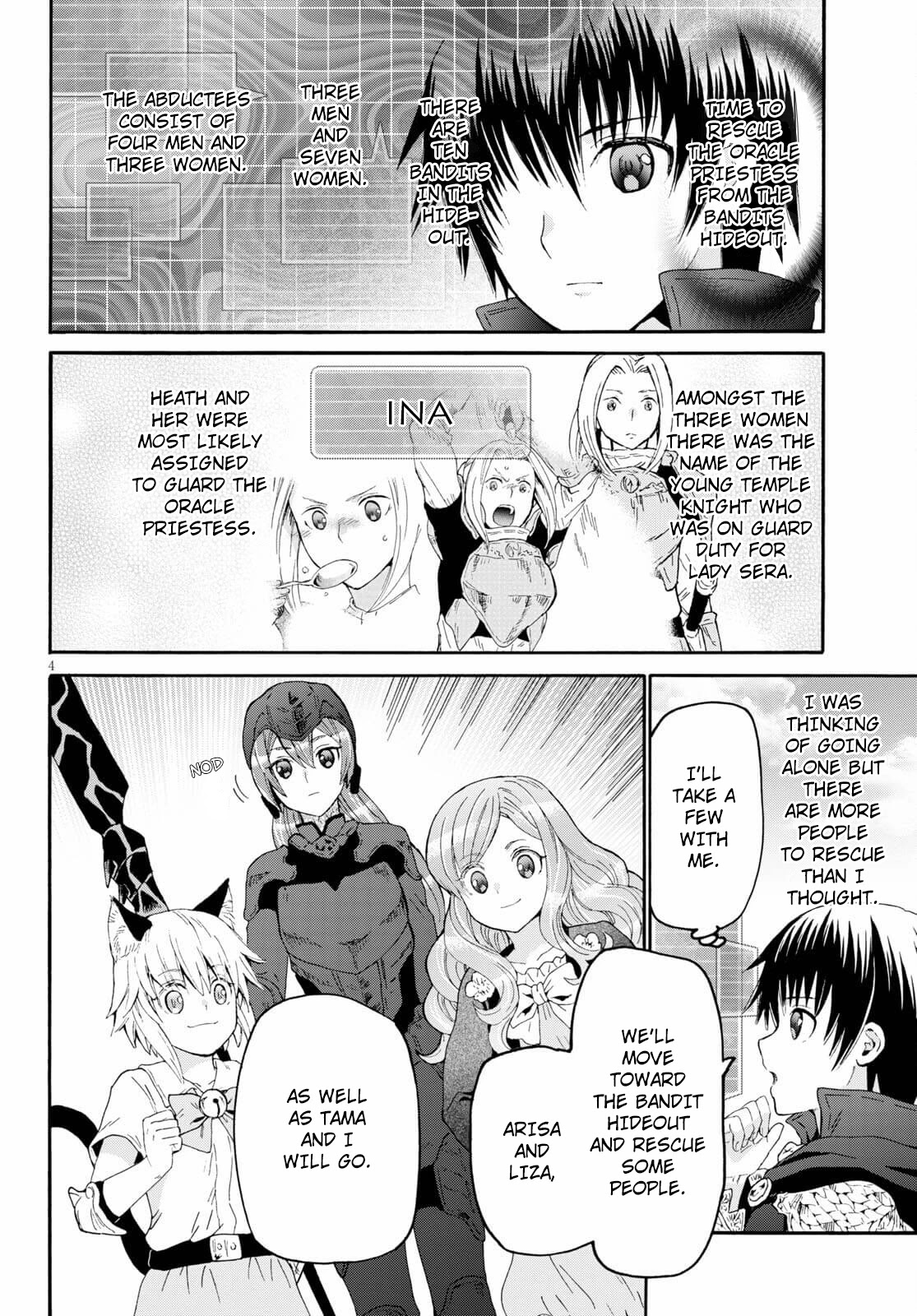 Death March kara Hajimaru Isekai Kyousoukyoku Chapter 78 page 4 - Chapter 78: The Bandit Hideout