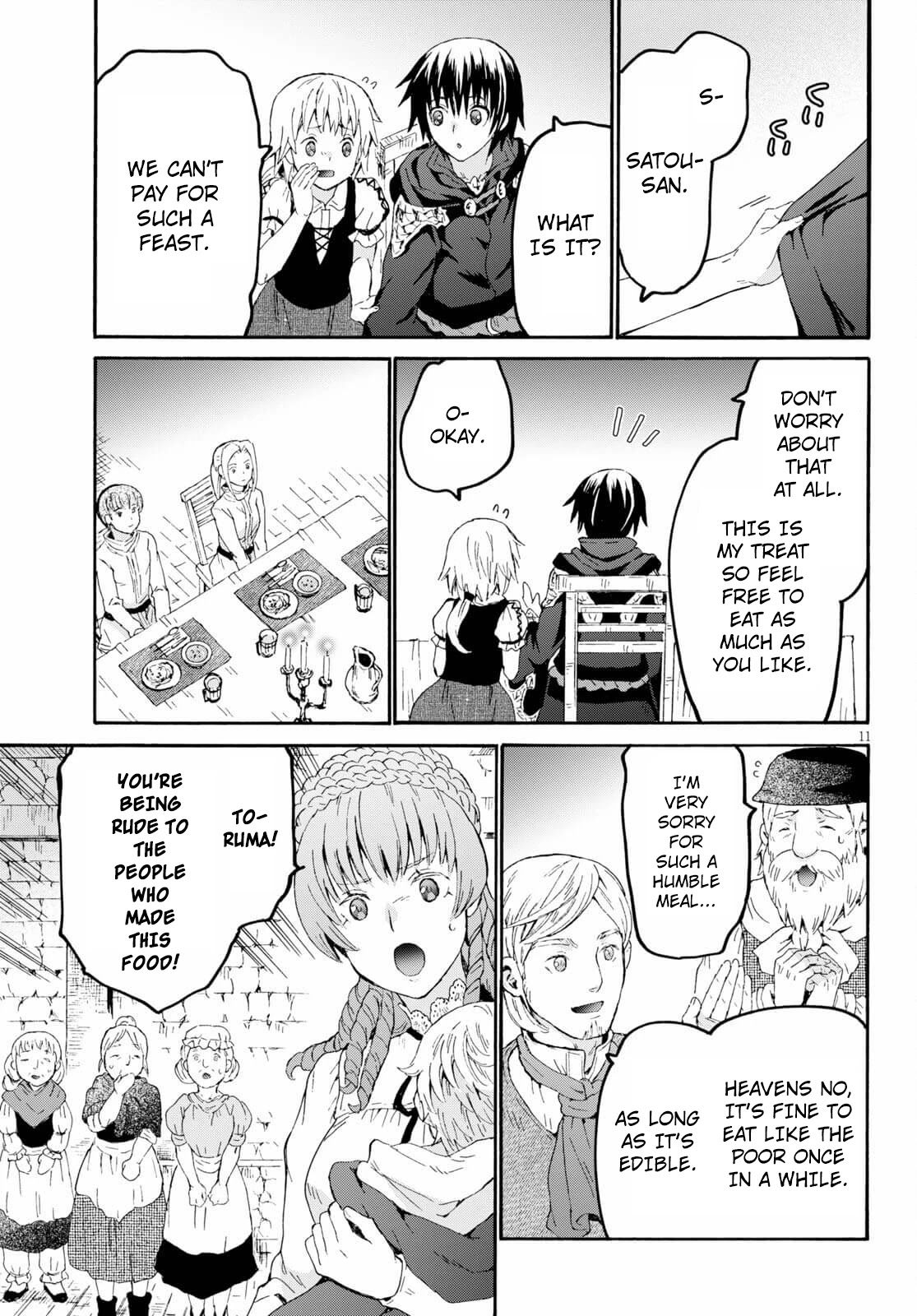 Death March kara Hajimaru Isekai Kyousoukyoku Chapter 79 page 10 - Chapter 79: The Toruma Household